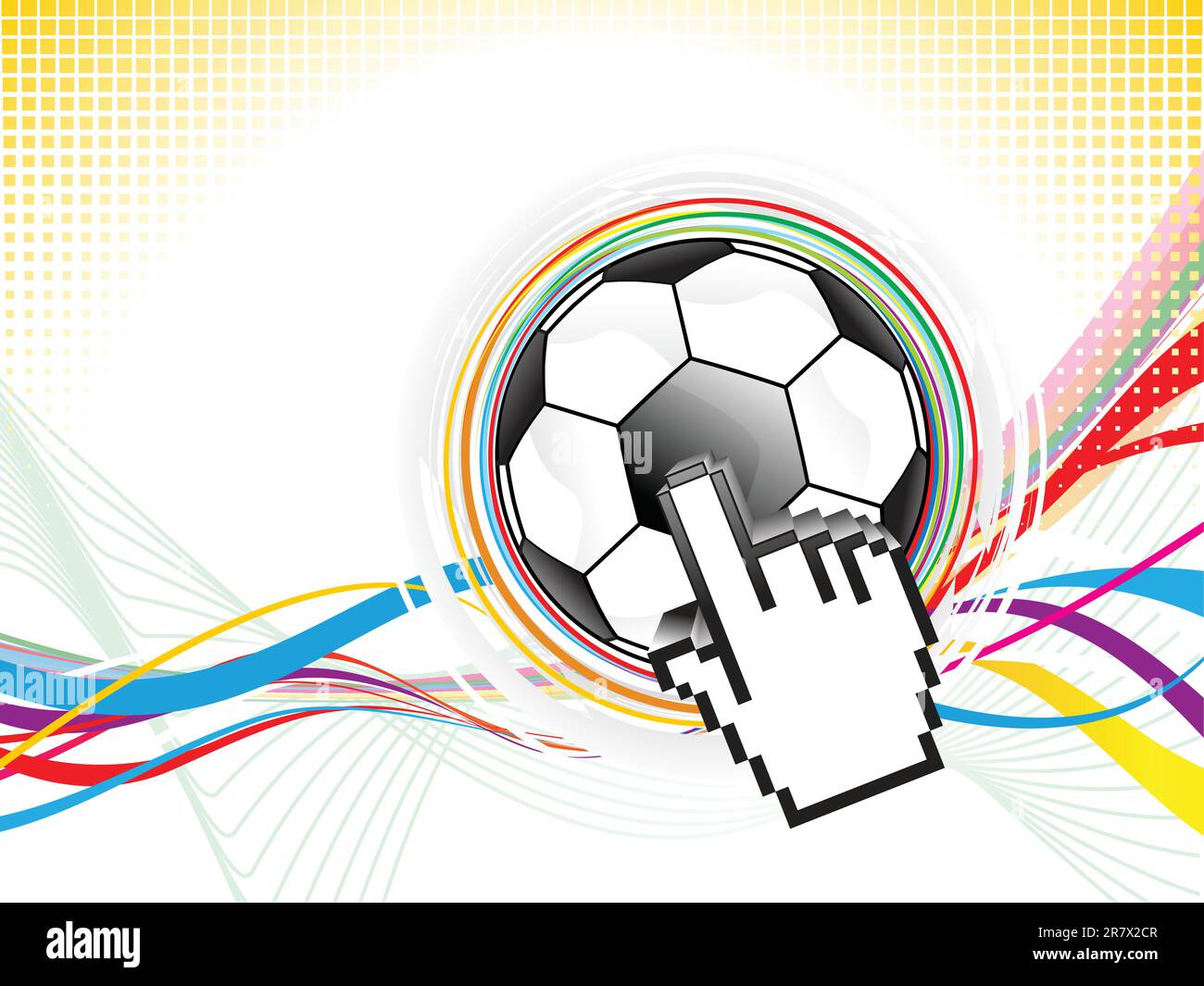 abstract football background design vector illustration Stock Vector Image & Art Alamy