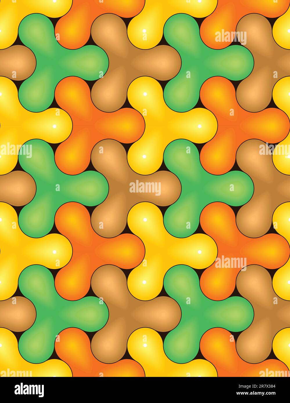 seamless a background - color bubbles in a vector Stock Vector Image ...