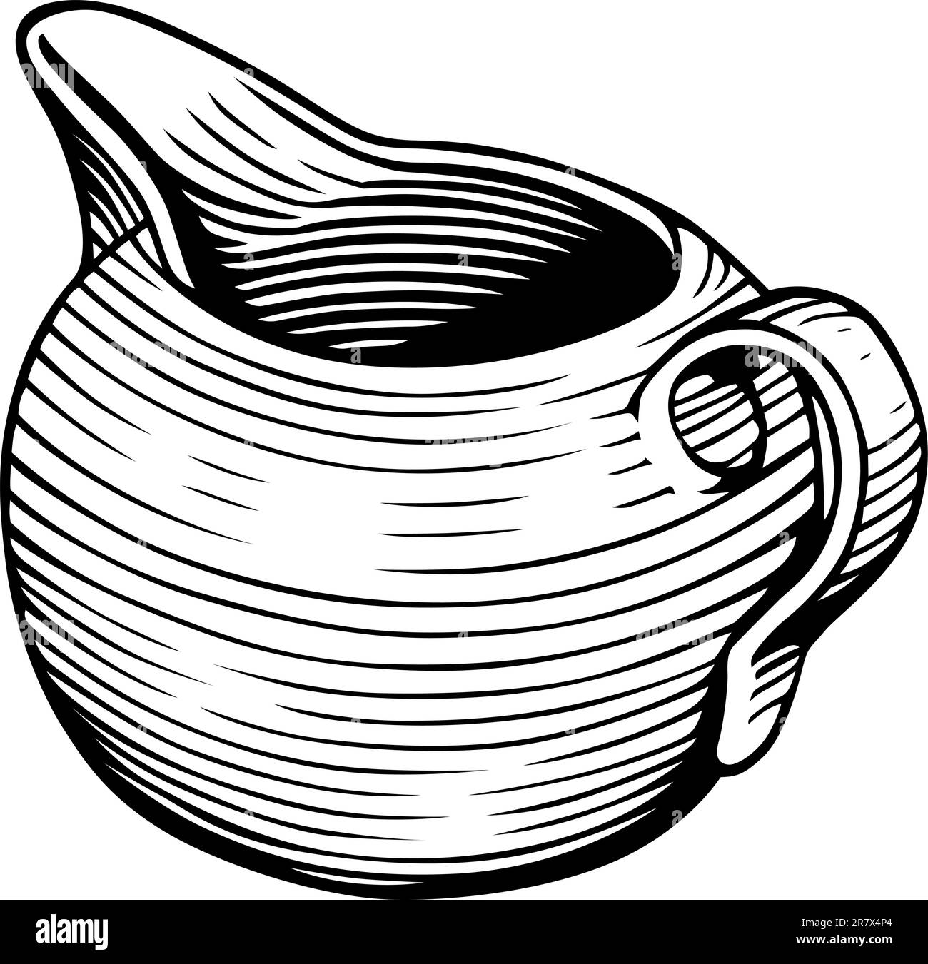 Creamer isolated on white background Stock Vector Image & Art Alamy