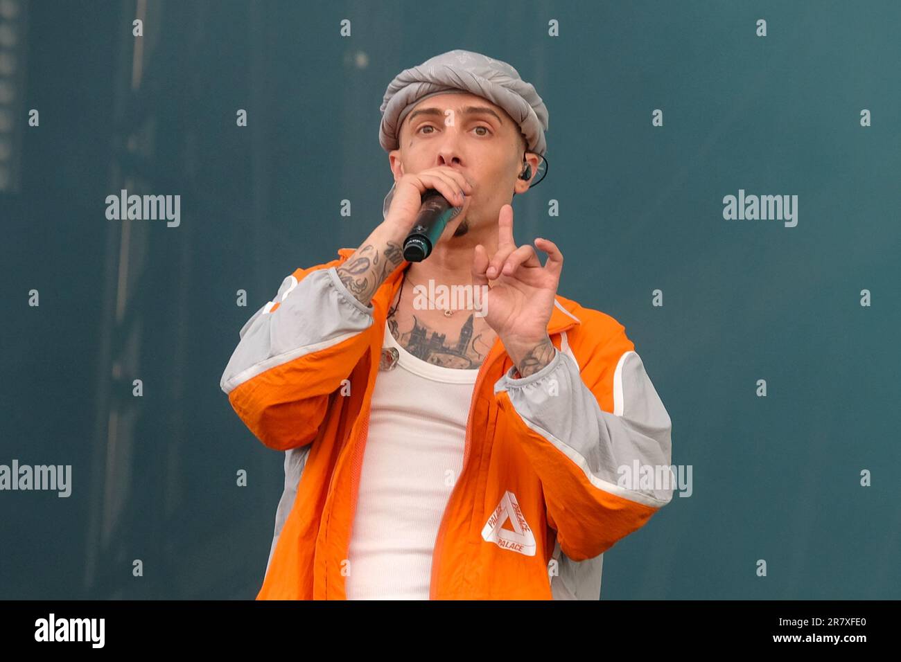 Costadinos Contostavlos known by stage name Dappy performing live on ...