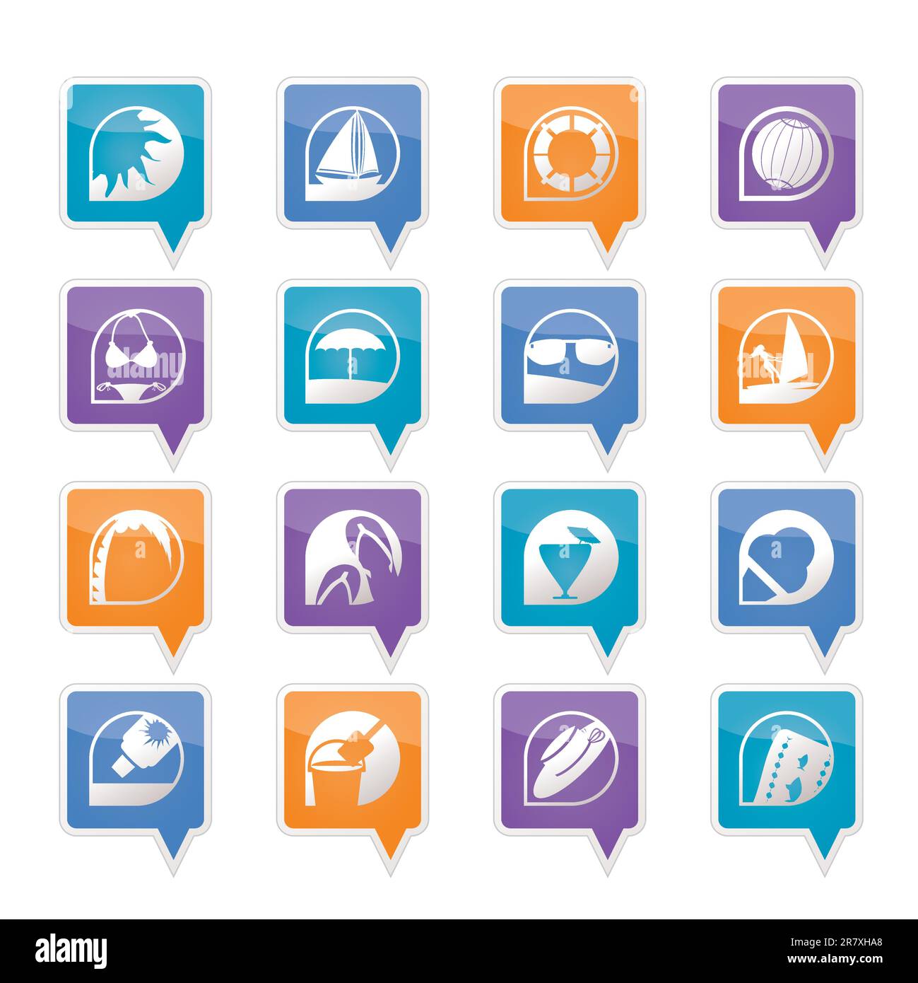Simple Summer And Holiday Icons Vector Icon Set Stock Vector Image simple-summer-and-holiday-icons-vector-icon-set-stock-vector-image