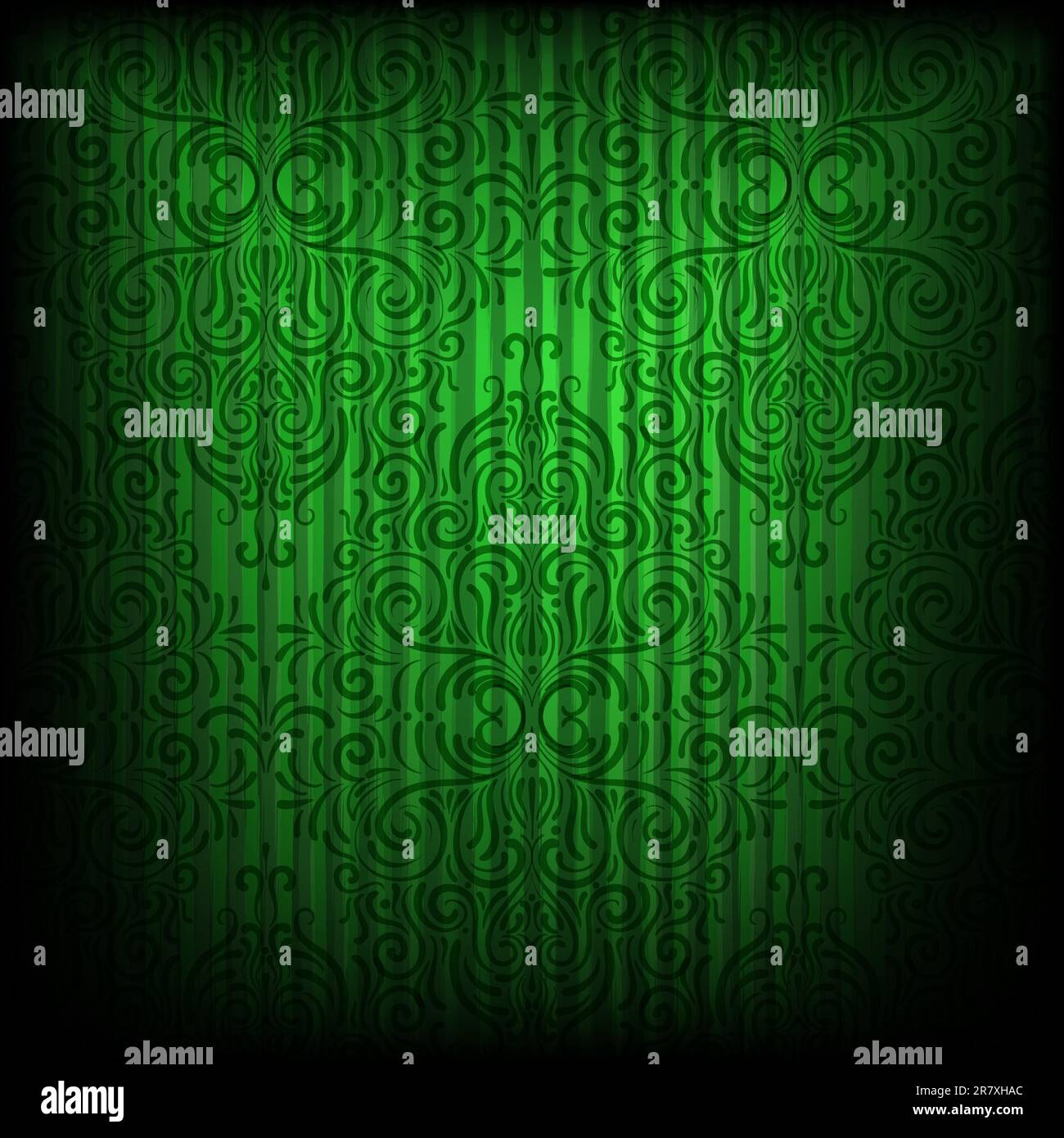 eps 10, vector seamless pattern on grungy background Stock Vector