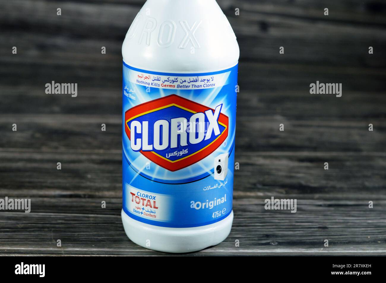 Cairo, Egypt, June 12 2023 Clorox Total original for killing germs for