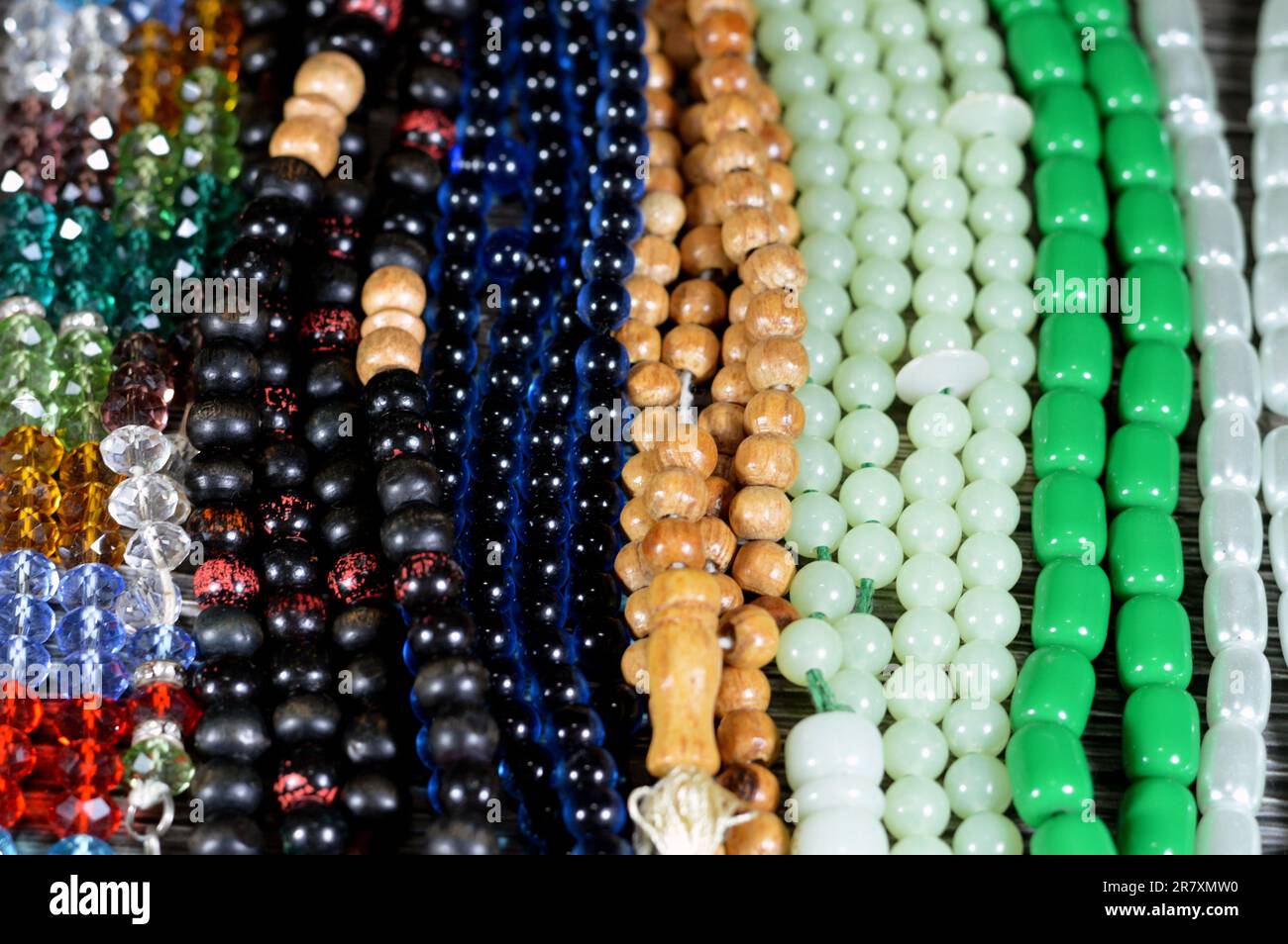 Prayer beads, a form of beadwork used to count the repetitions of