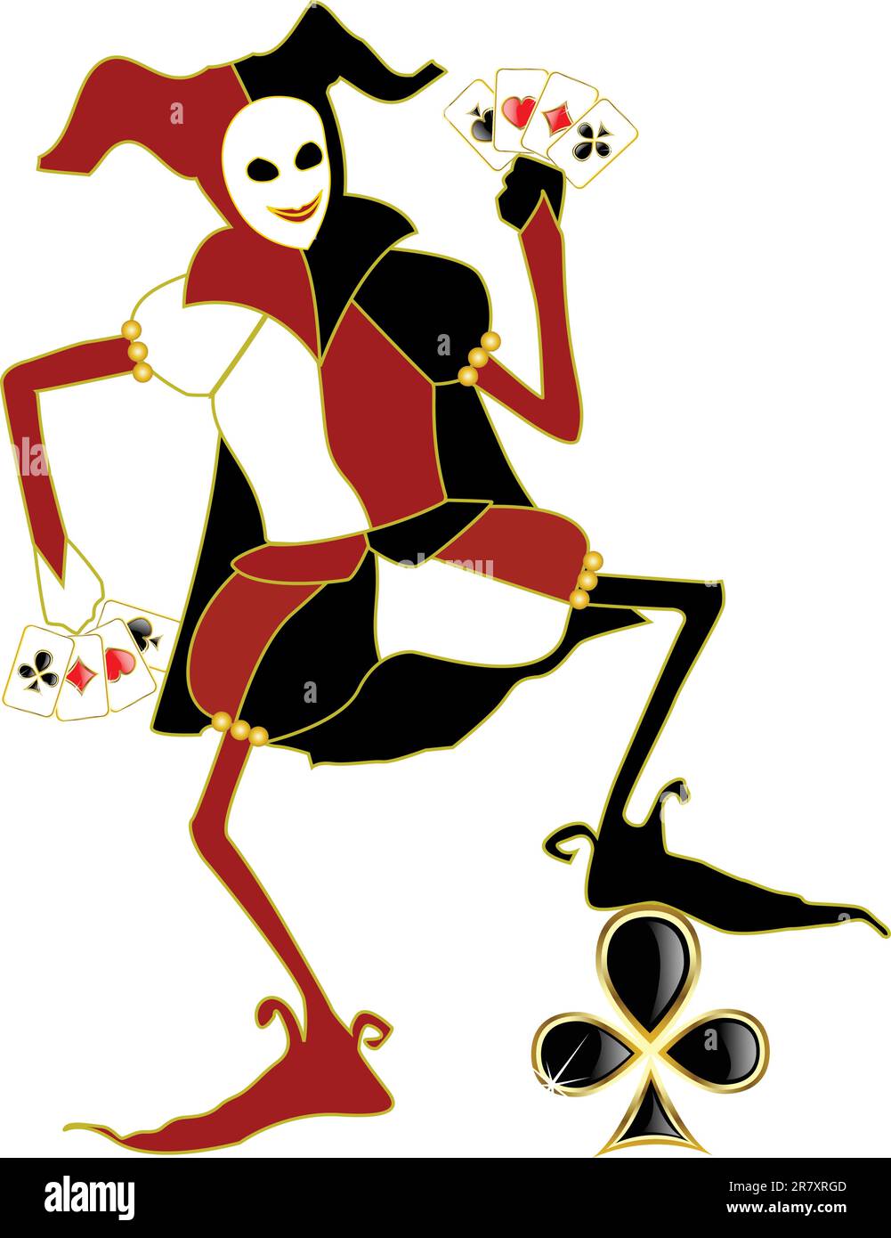 Art joker Stock Vector Images Alamy