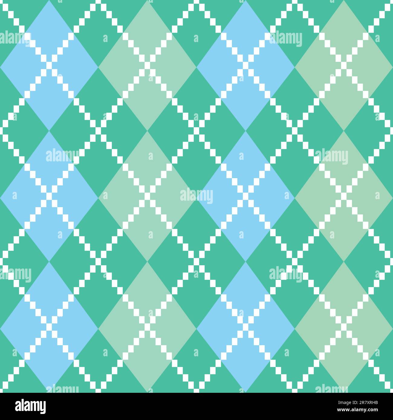 Vintage argile seamless pattern or background. Vector Stock Vector