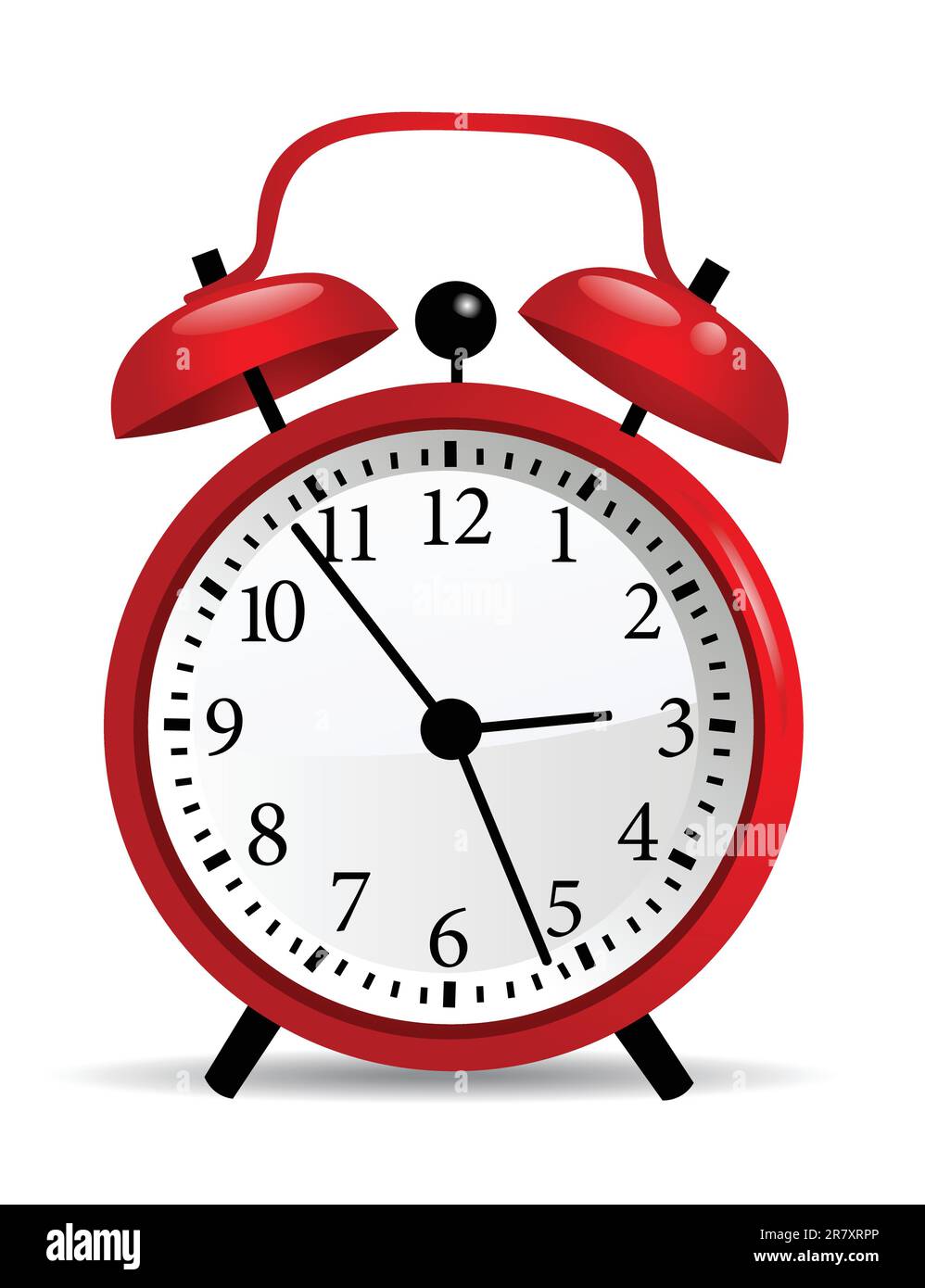 Clock vector illustration Stock Vector