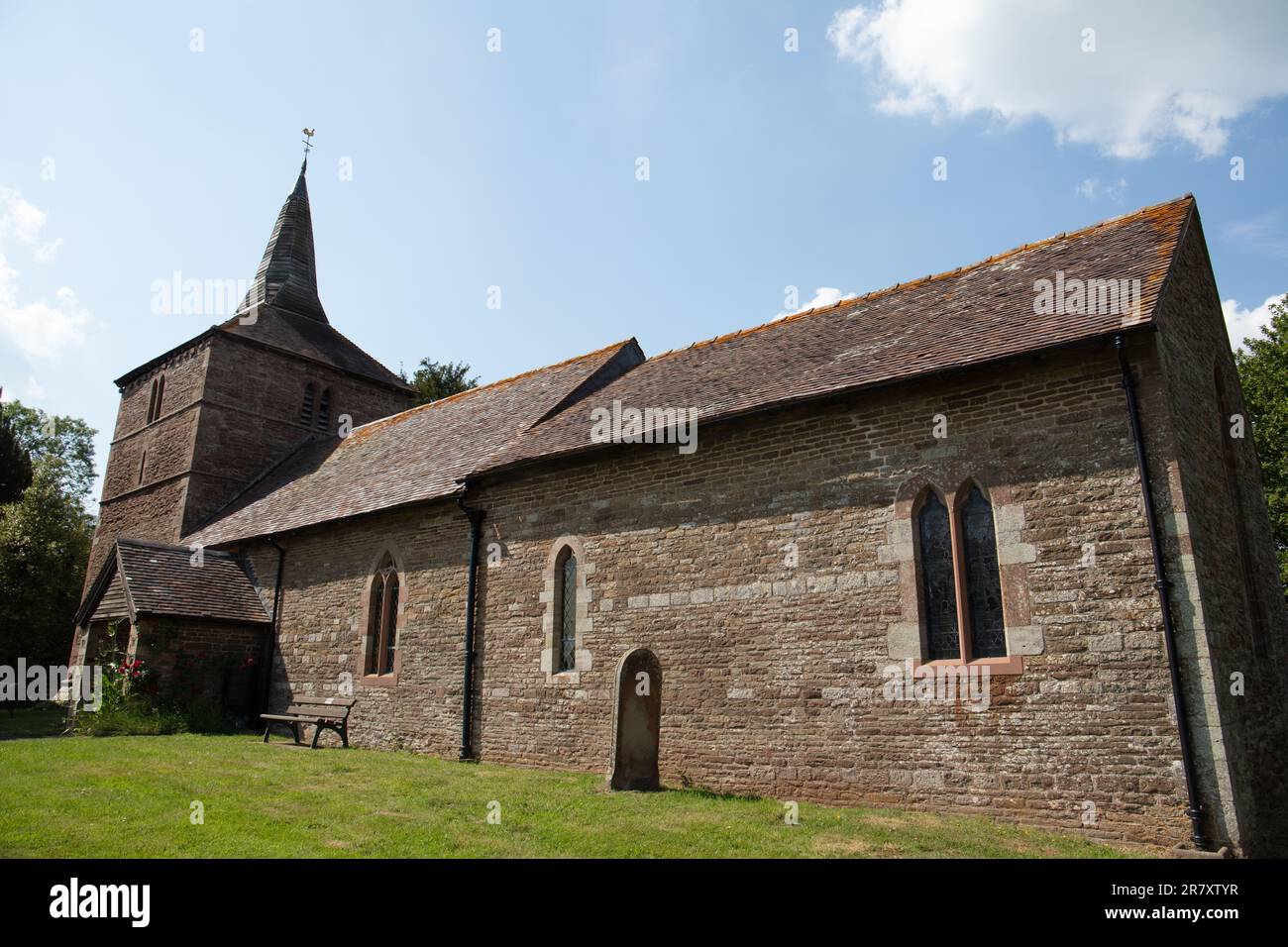 St. Michael's and All Angels Church, Edwyn Ralph Stock Photo Alamy