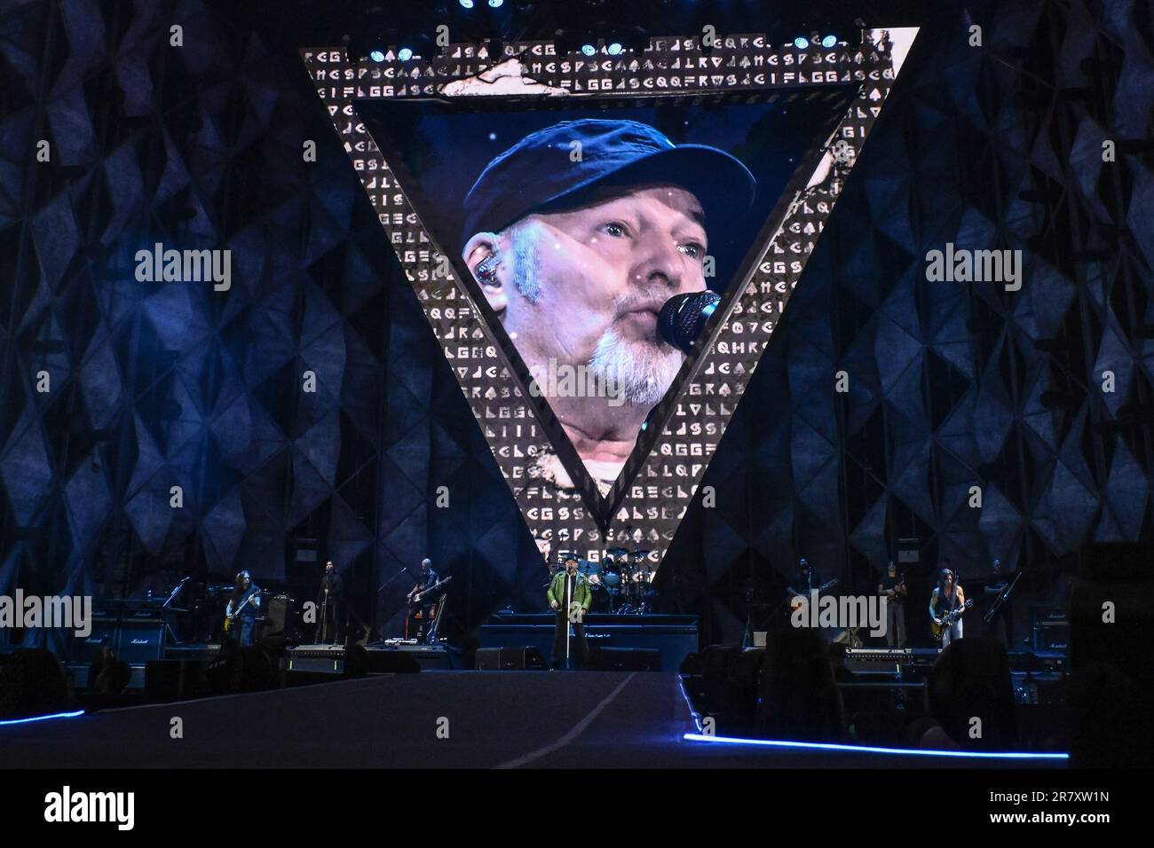 Vasco Rossi during the Vasco Live Tour 2023 at the Stadio Olimpico, on June 17, 2023 at the