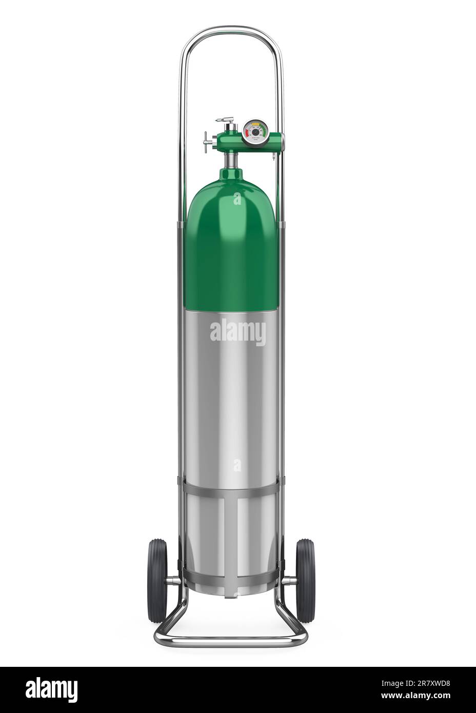 Medical Oxygen Cylinder Isolated Stock Photo Alamy