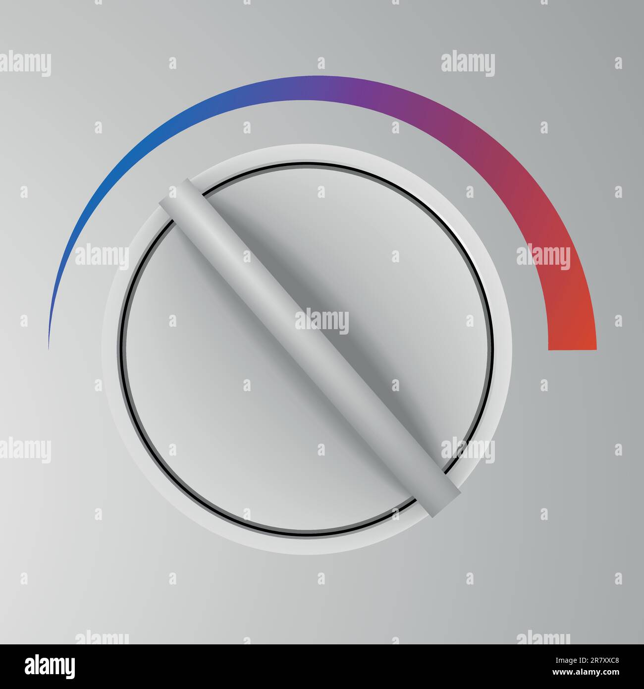 illustration of a heat and cold control unit Stock Vector Image & Art