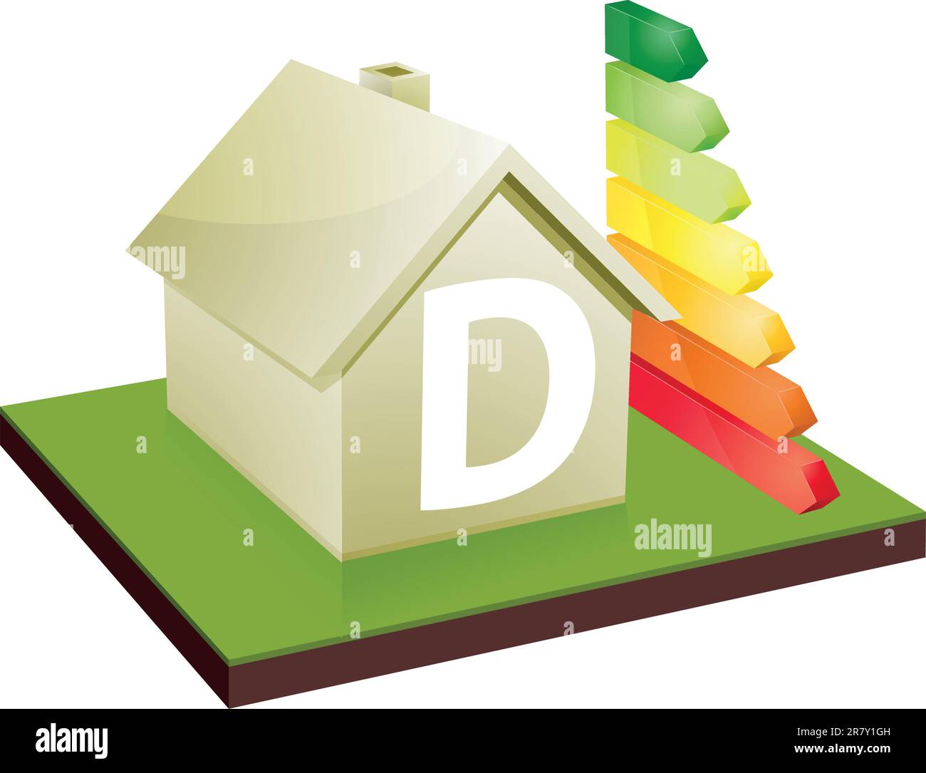 House With Energy Efficiency Bars Showing The Letter D Stock Vector nvidia-share-price-forecast-2025-jonathan-ward