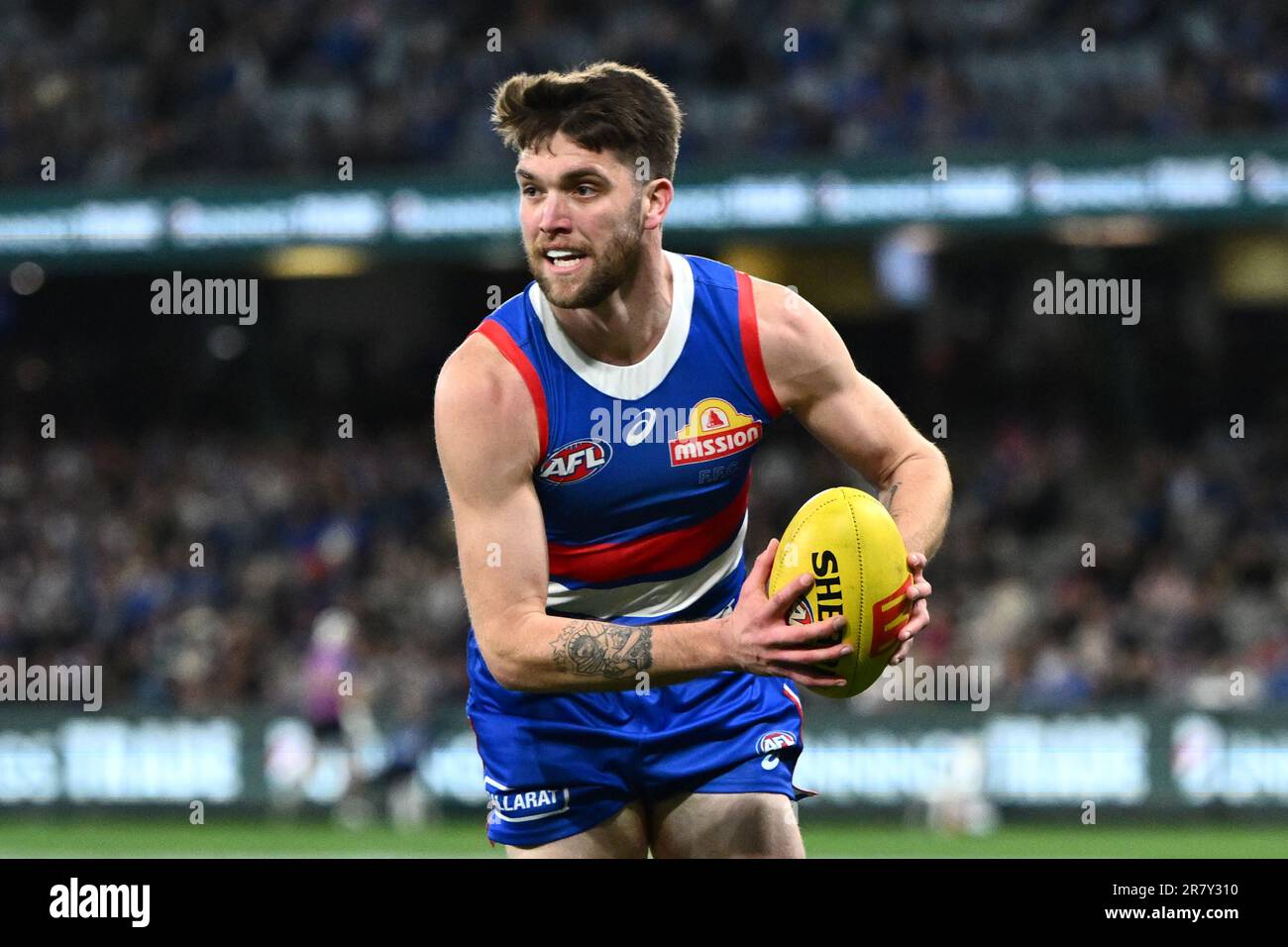 Melbourne, Australia. 18th June, 2023. Bailey Williams of Western ...