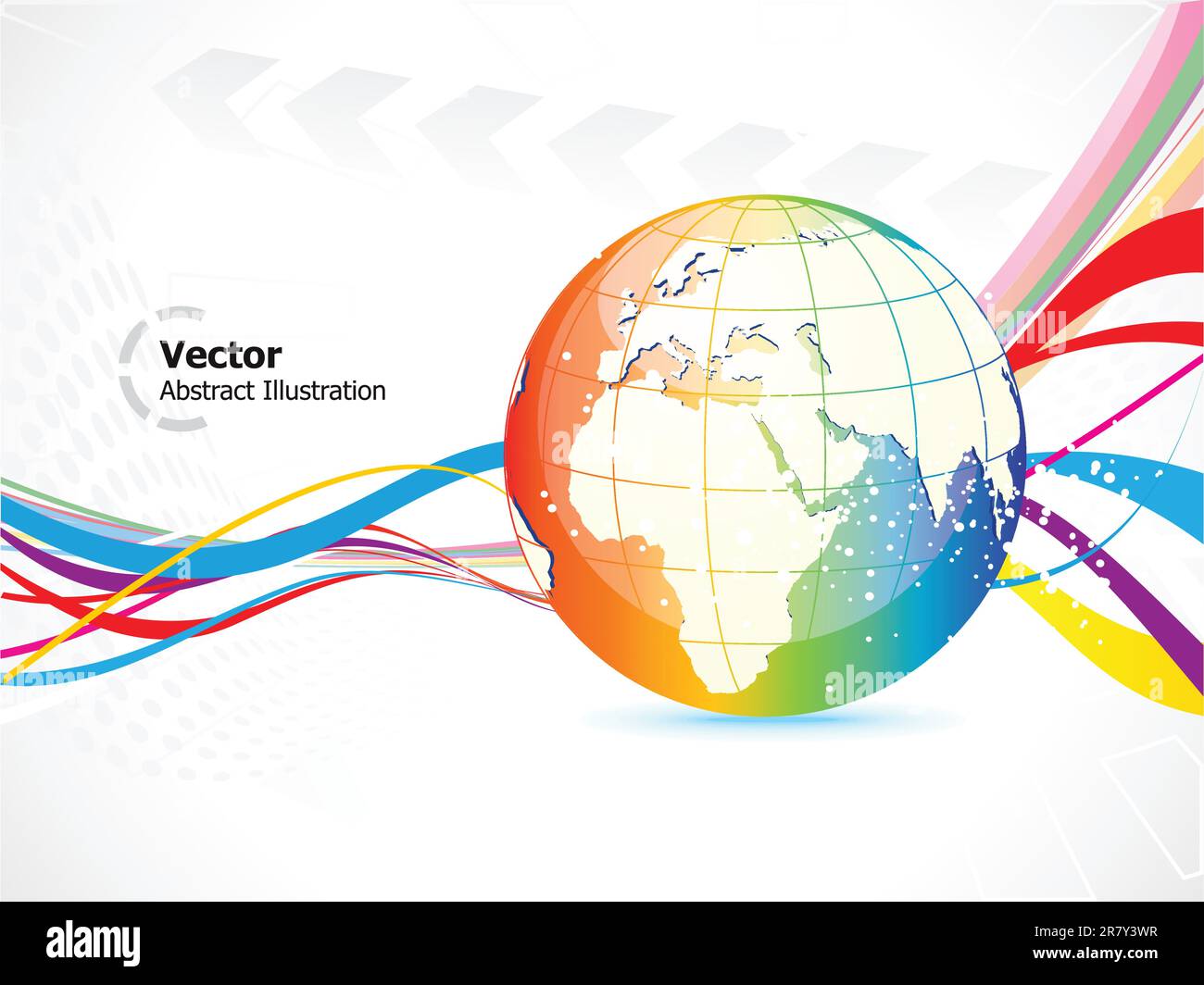 abstract colorful globe prasentation vector illustration Stock Vector Image & Art Alamy