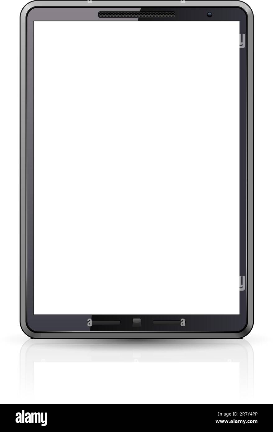 Computer Tablet. Illustration on white background for design Stock ...