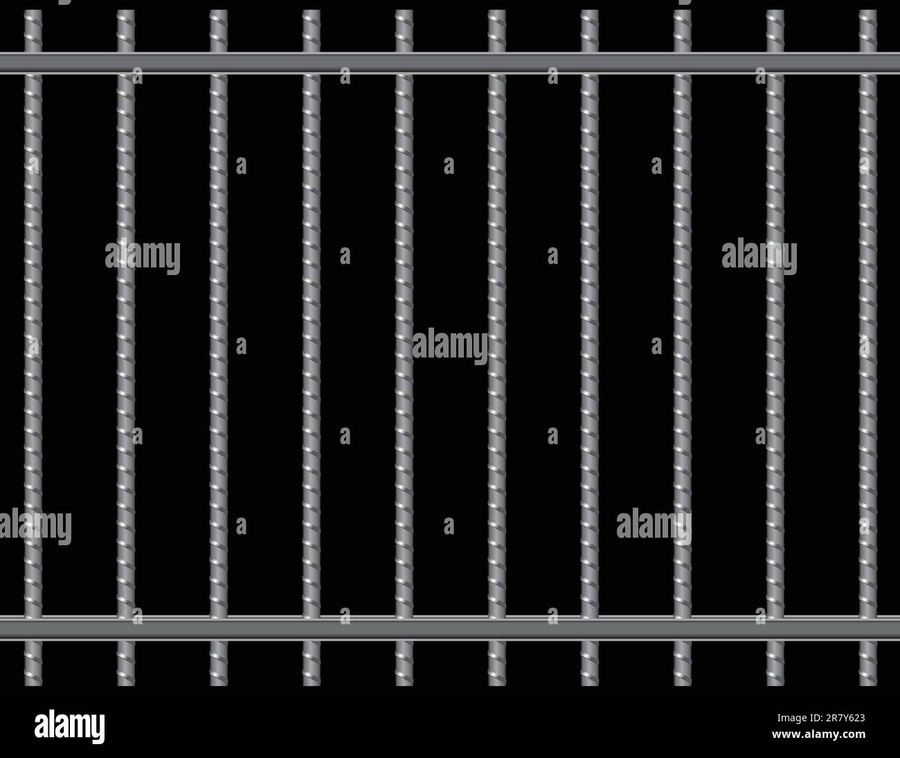 Steel rods Stock Vector Images - Alamy