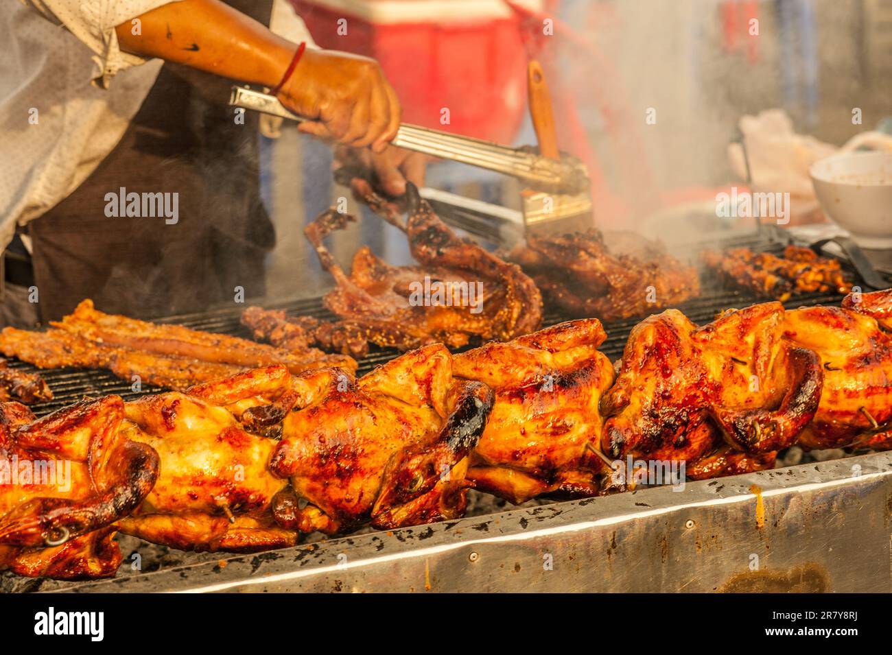 Phnom penh cambodia roasted chicken hires stock photography and images
