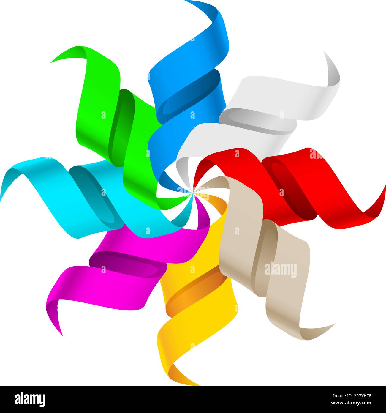 Abstract ribbons hi-res stock photography and images - Alamy
