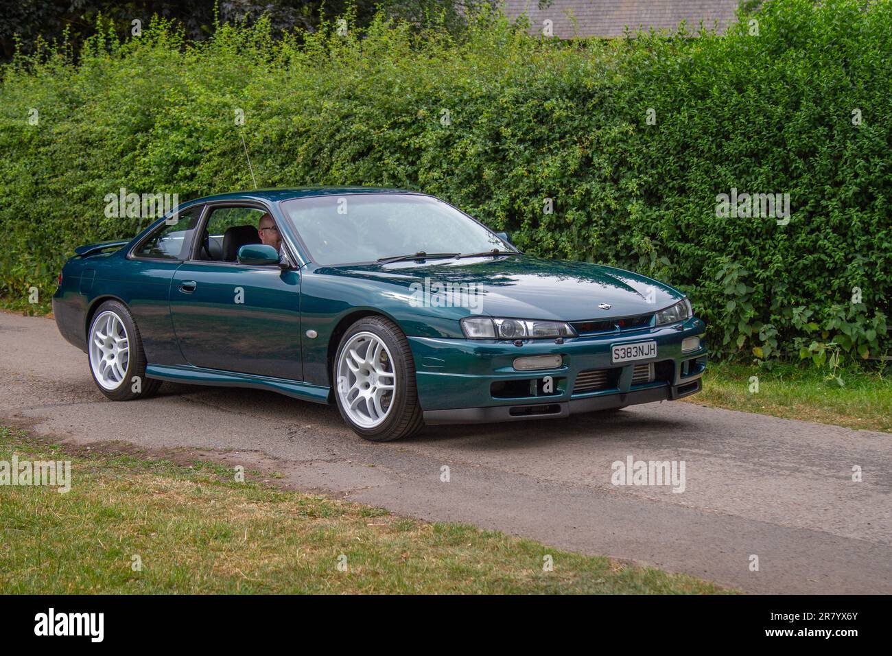 1998 90s nineties Nissan 200 SX Touring a range of rare, exciting and unusual vehicle enthusiasts & attendees at Worden Park Motor Village showcase, Leyland Festival, UK Stock Photo