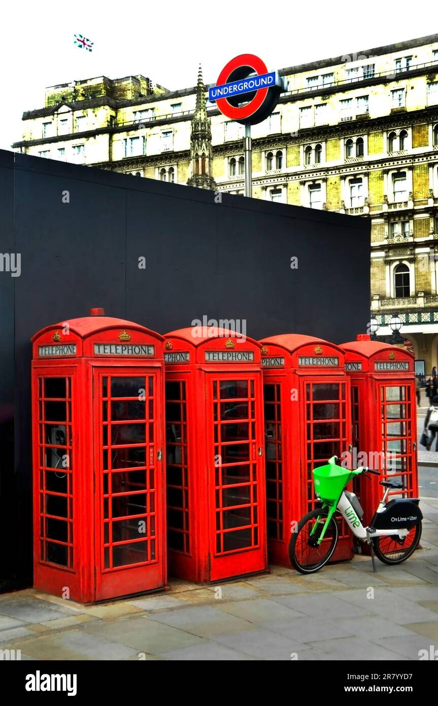 e bikes London Stock Photo