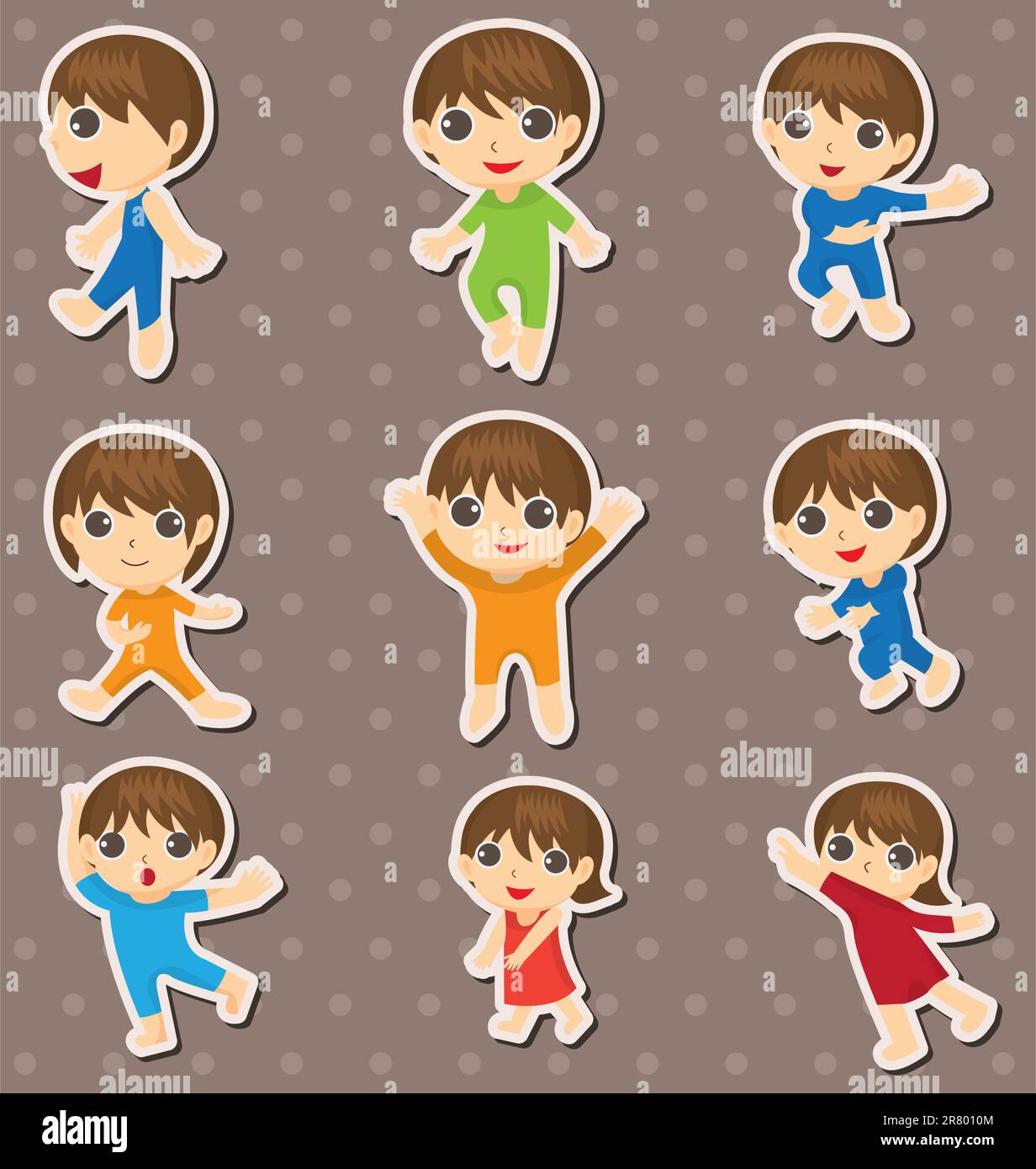 Happy teacher with stickers hi-res stock photography and images - Alamy