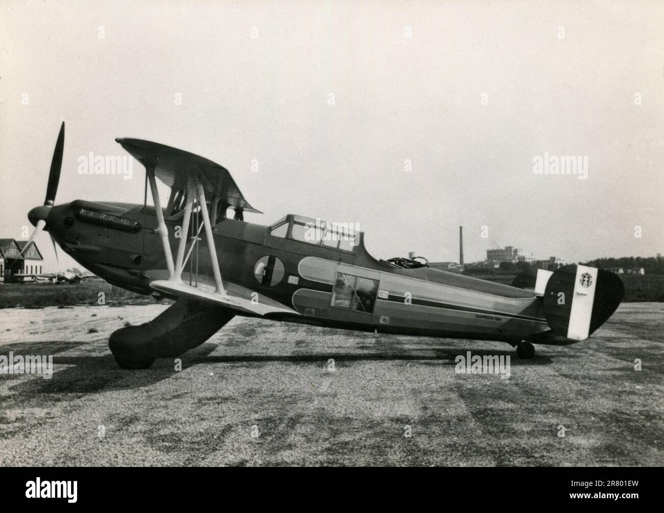 Italian aircraft Caproni CA.134, Italy 1930s Stock Photo Alamy