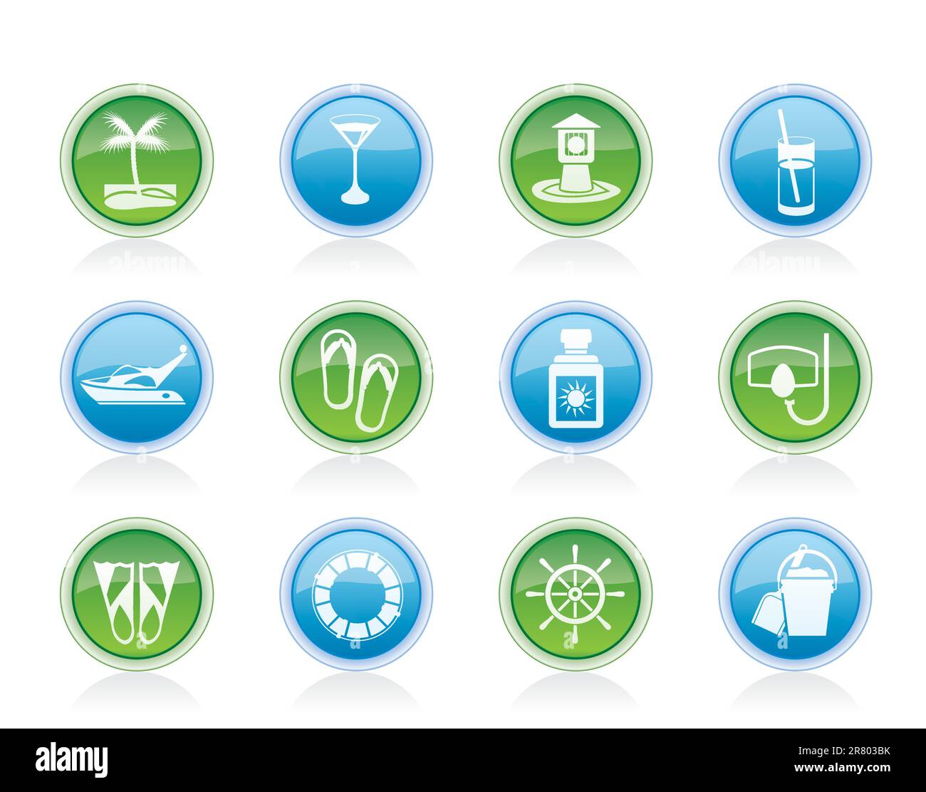 Power, energy and electricity icons - vector icon set Stock Vector ...