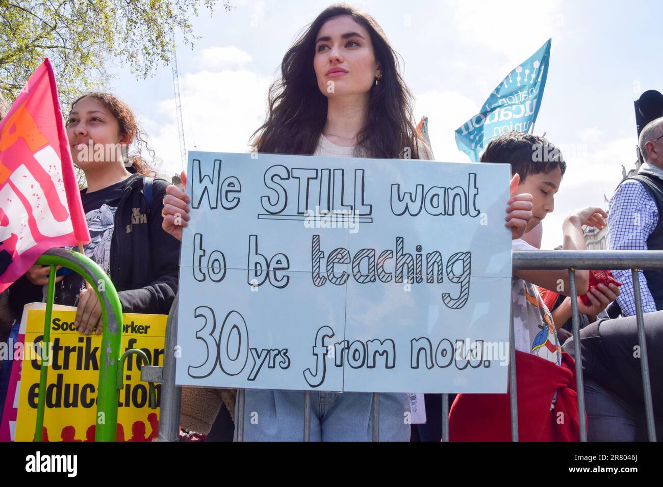 London, UK. 2nd May 2023. Protesters Stage A Rally Outside Downing ...