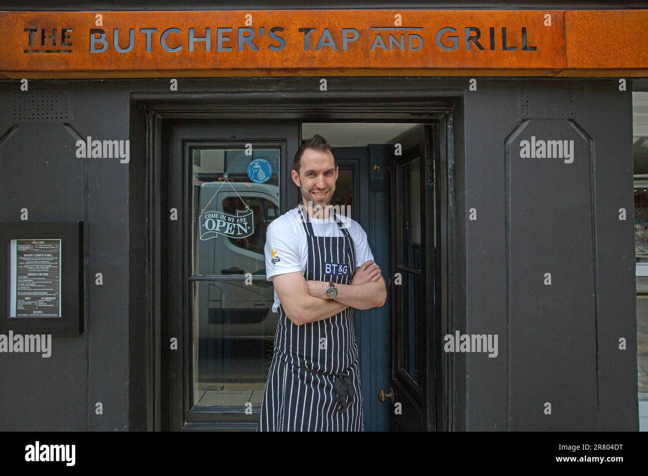 The Butchers Tap and Grill in Marlow, Buckinghamshire, UK Stock Photo Alamy