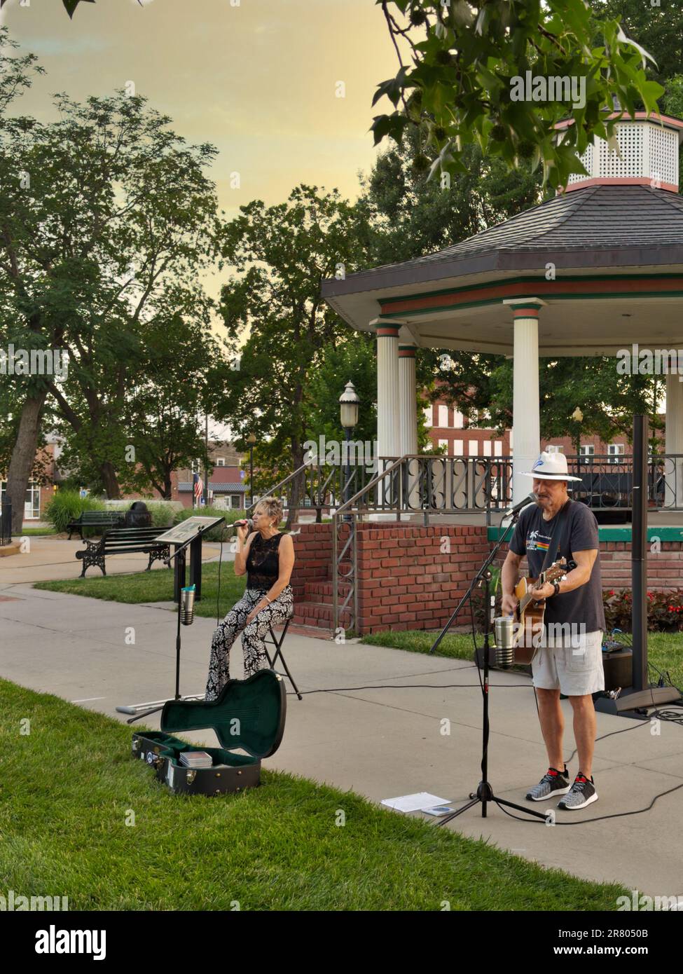 Paola, Kansas June 17, 2023 3 Bricks Shy Performing Live at Paola