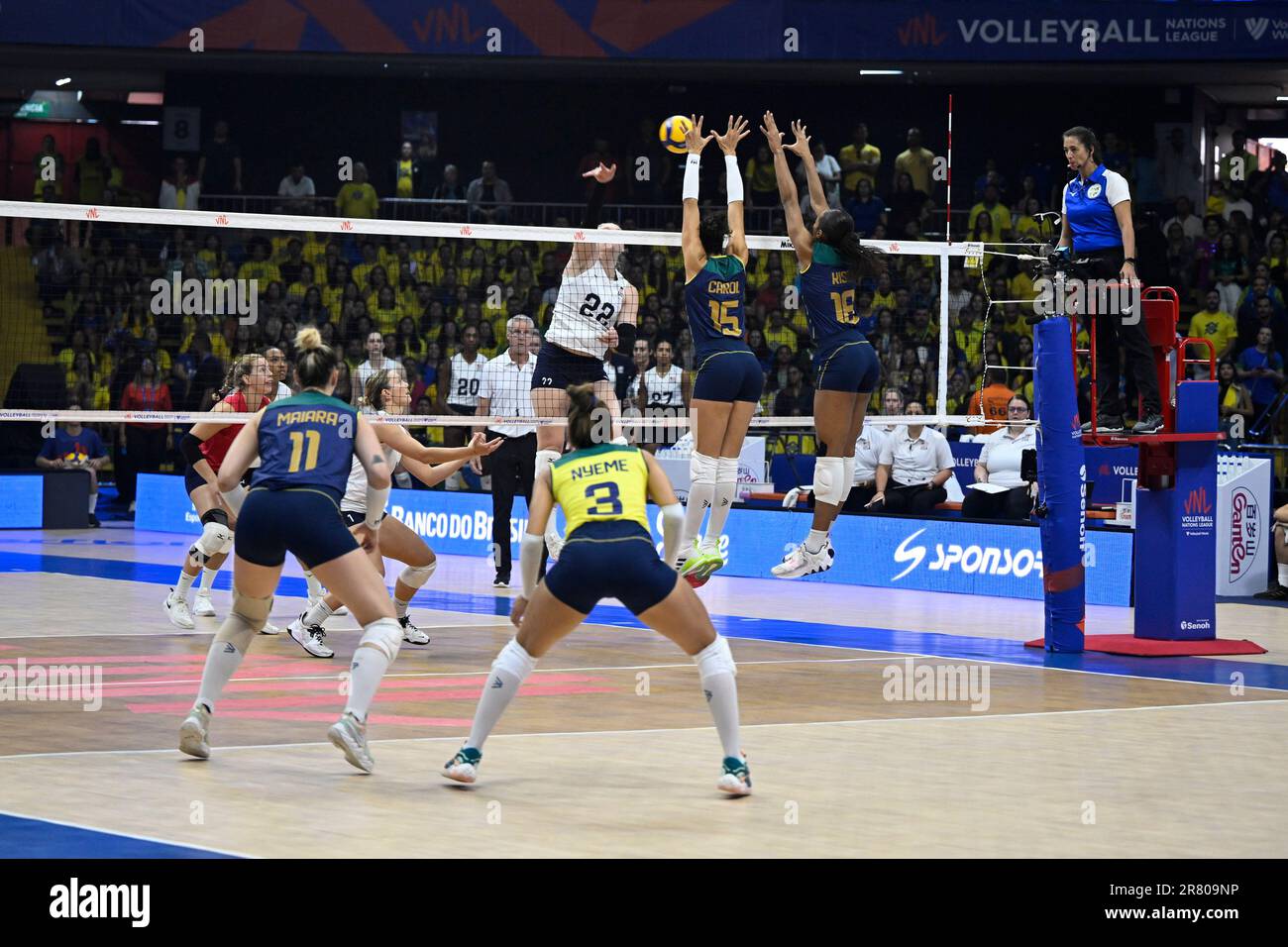 DF BRASILIA 06/18/2023 LEAGUE OF THE WOMEN'S VOLLEYBALL NATIONS