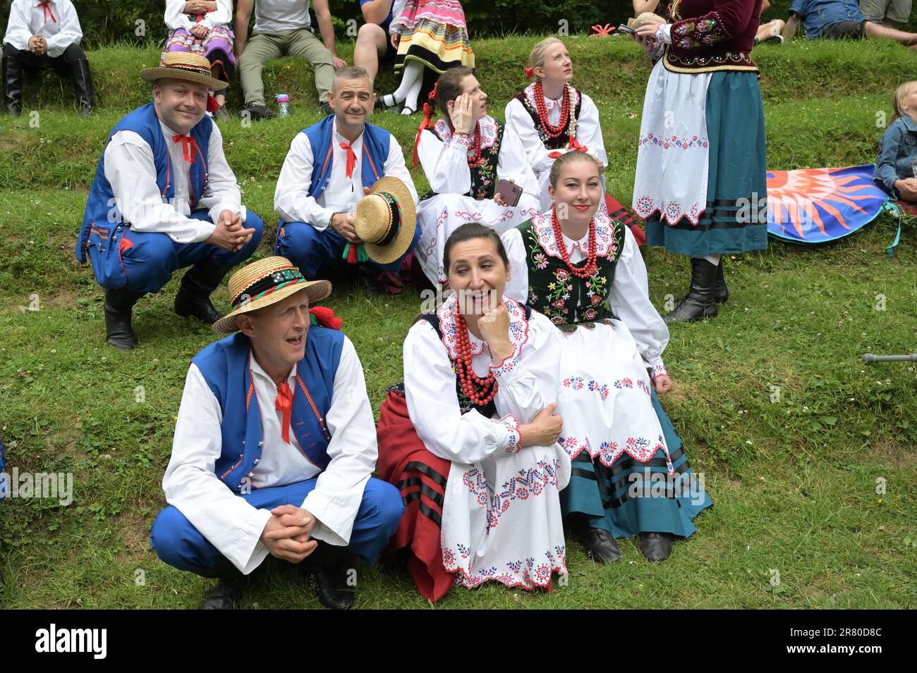Traditional Polish dress Stock Photo - Alamy