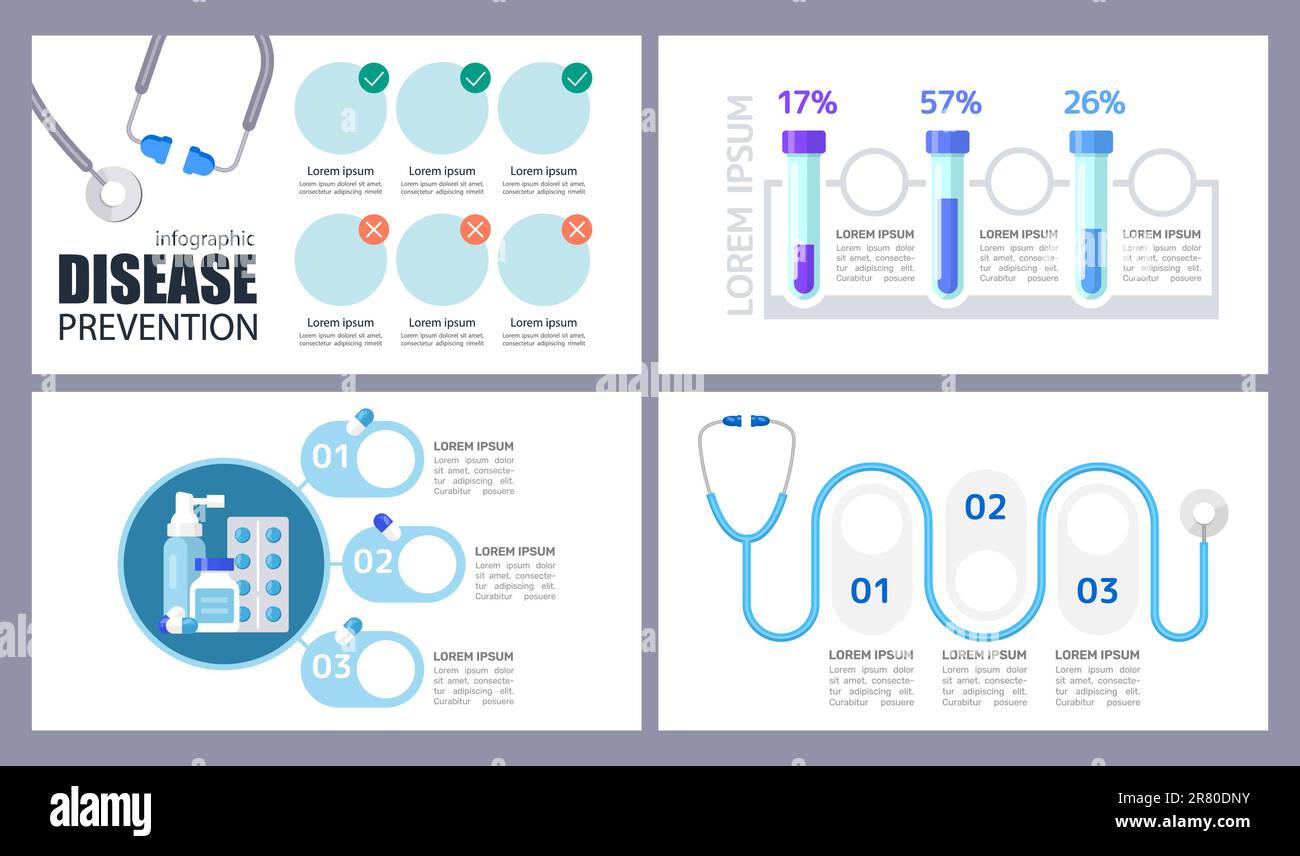 Professional medical service and care infographic chart design template ...