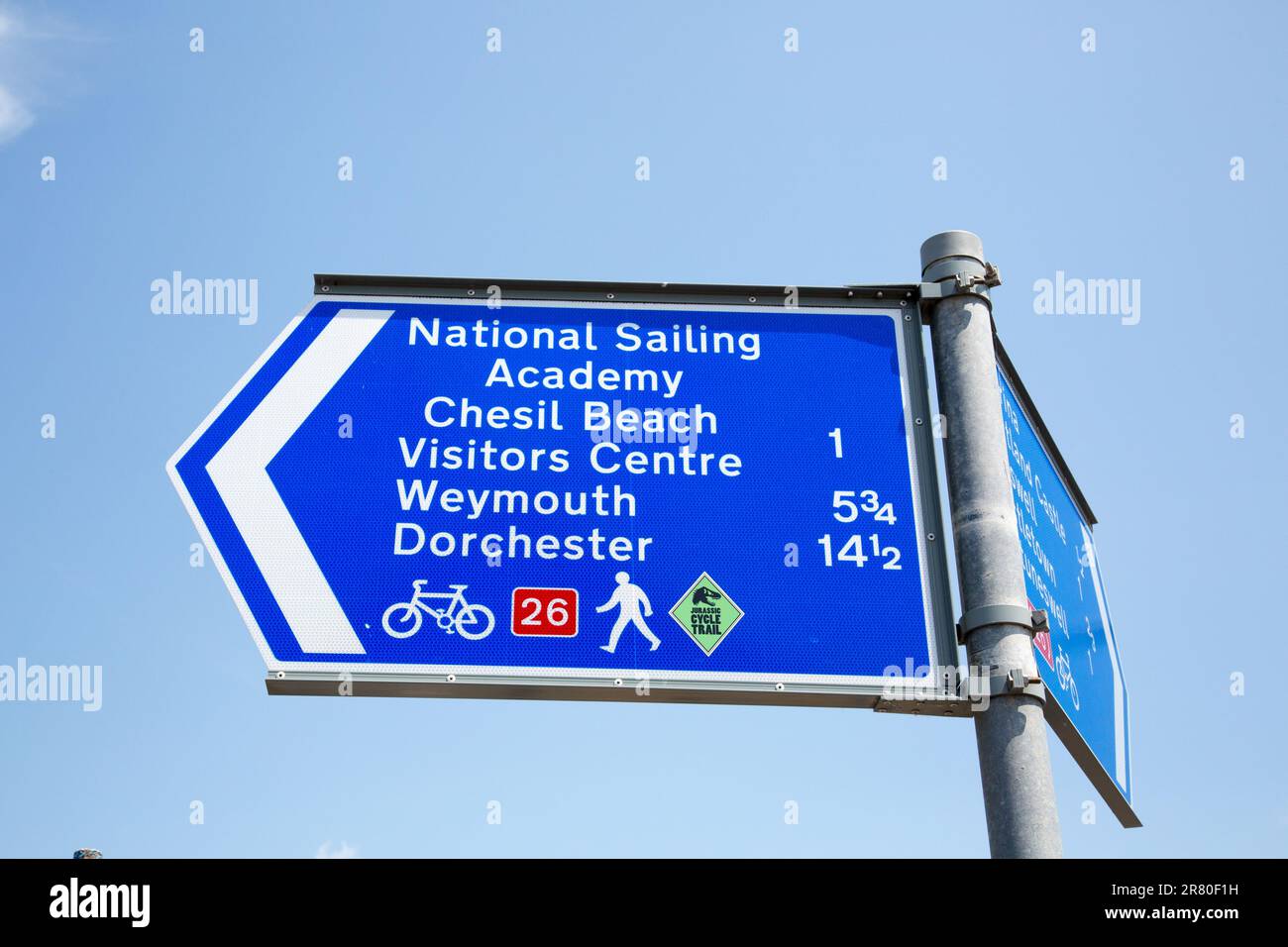 Portland direction sign Stock Photo - Alamy