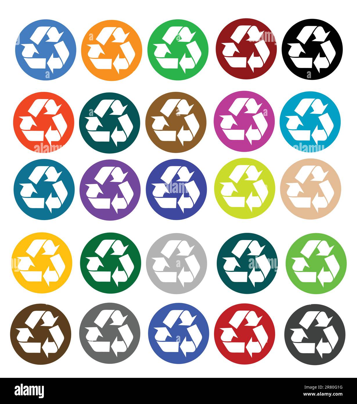 Vector recycle sign Stock Vector Image & Art Alamy