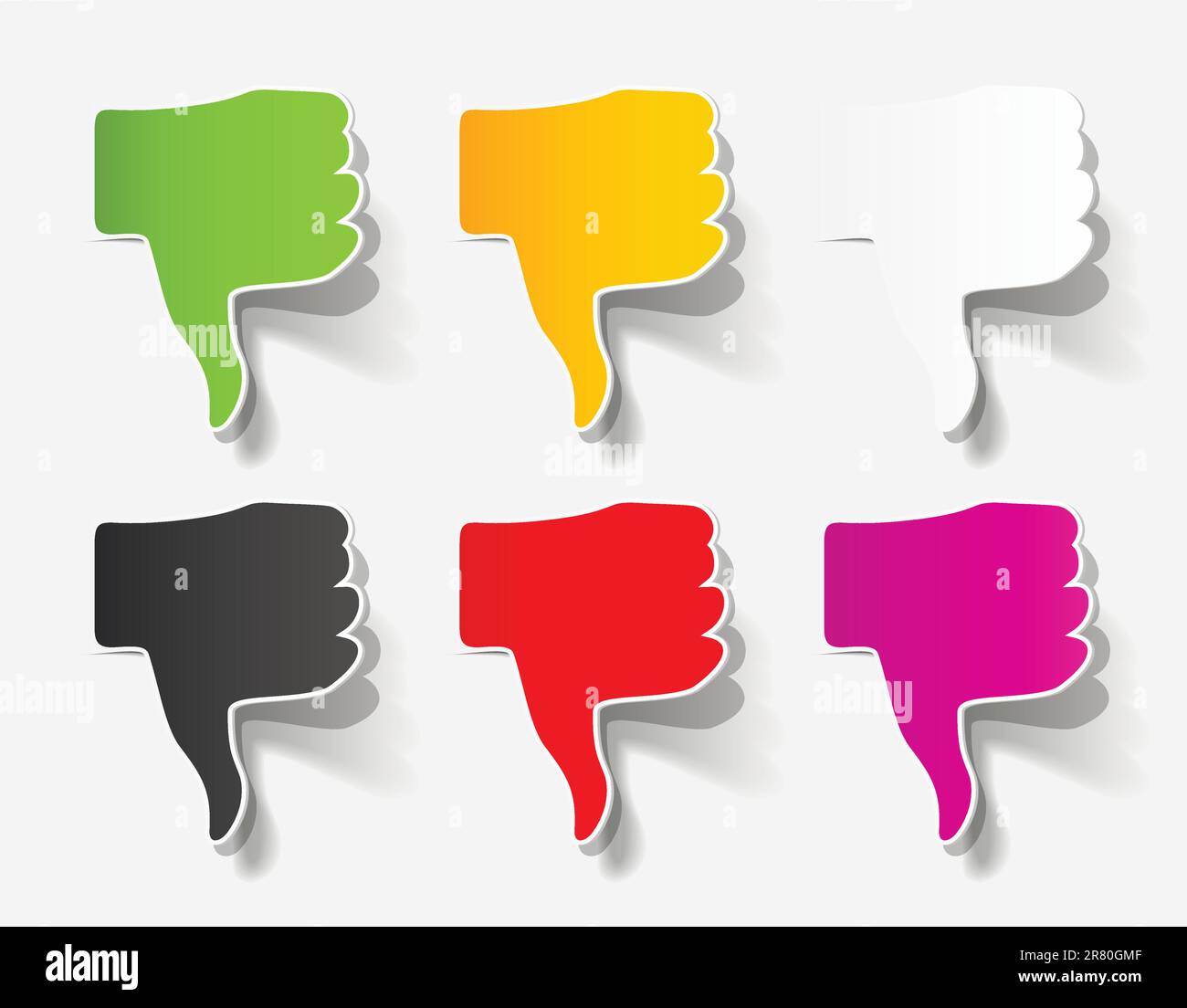 like in the form of stickers Stock Vector Image & Art - Alamy