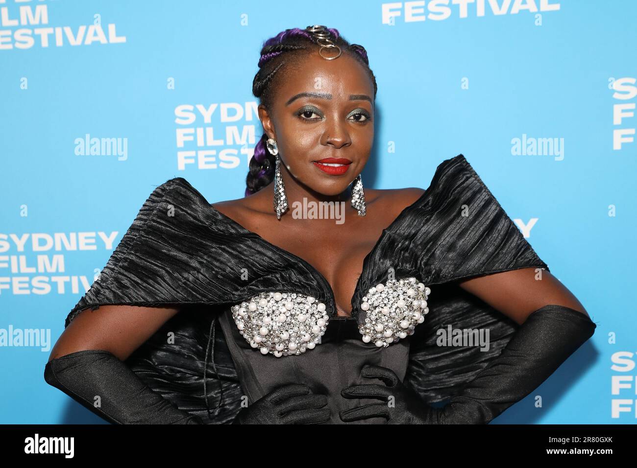 June 18, 2023 SUZAN MUTESI attends the Australian Premiere of 'Indiana