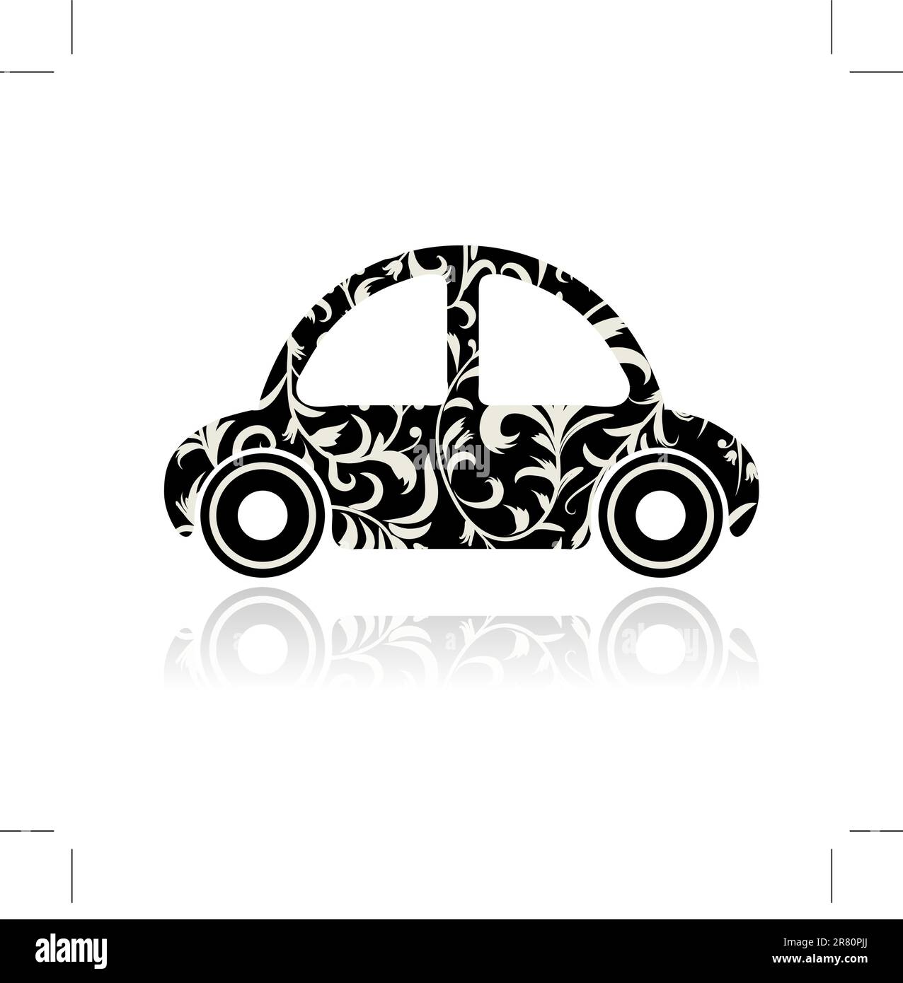 black-car-stock-vector-images-alamy