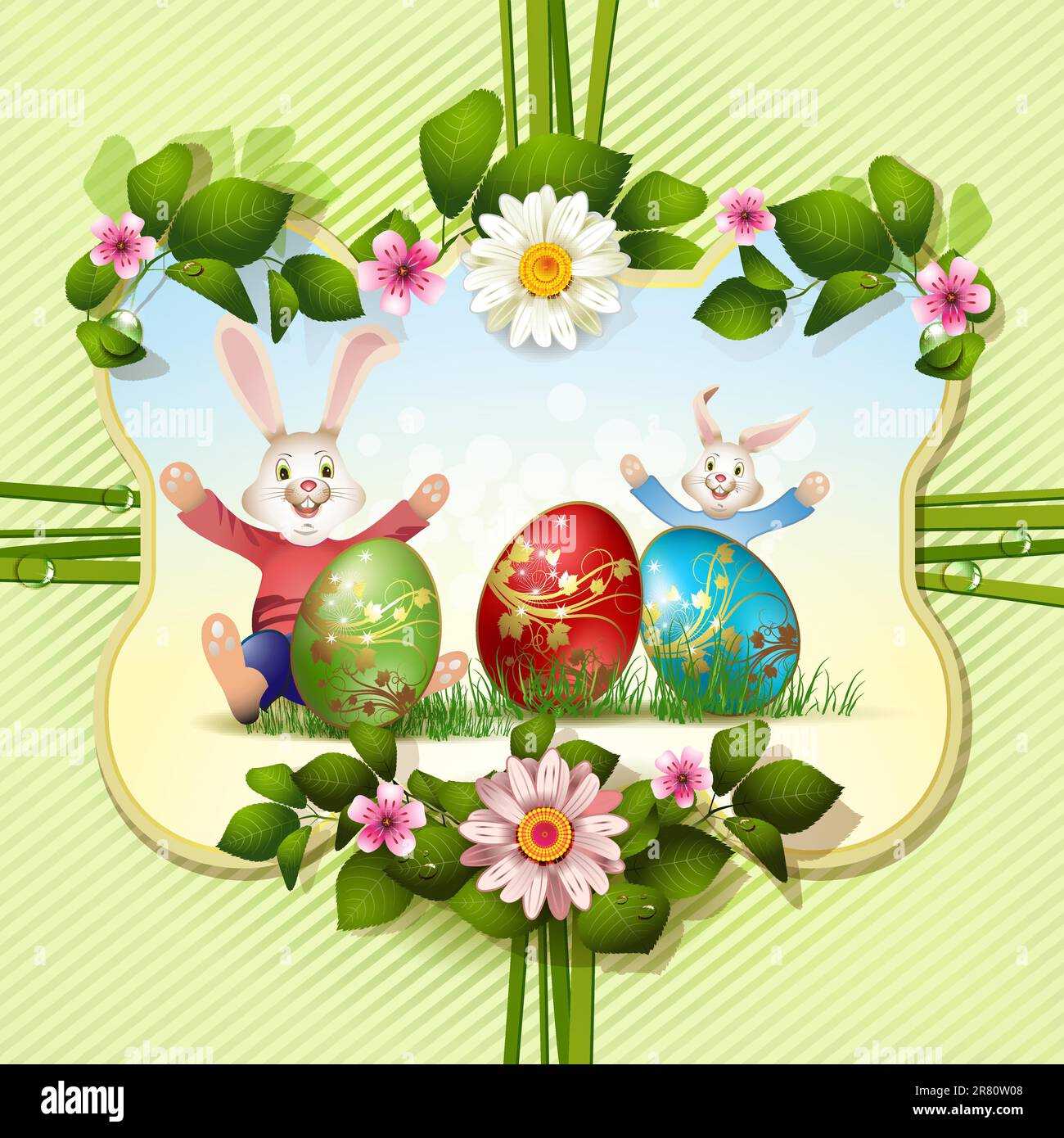 Easter eggs natural gold Stock Vector Images - Alamy