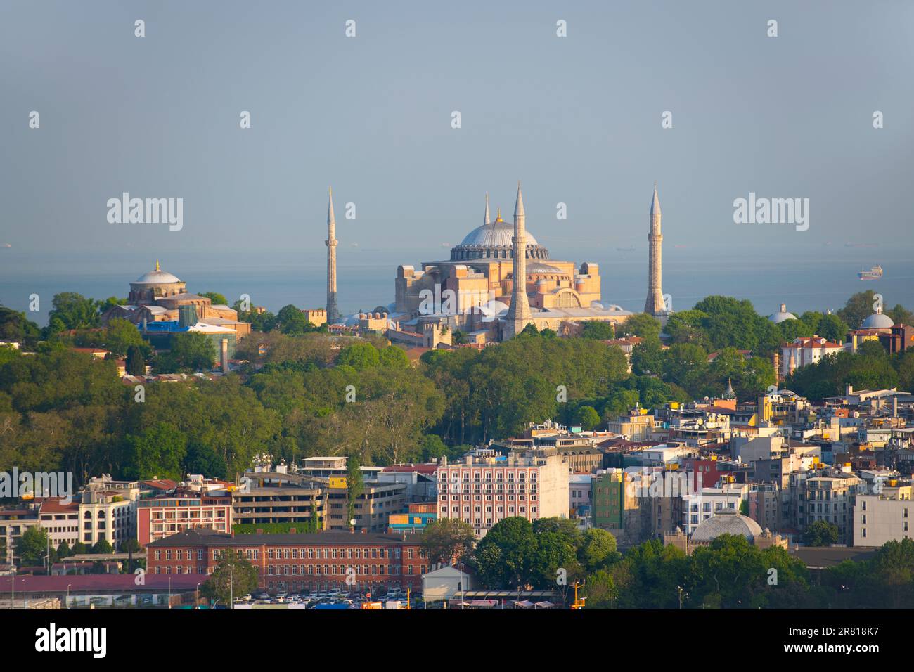 hagia-sophia-viewed-from-galata-tower-in-sultanahmet-in-historic-city