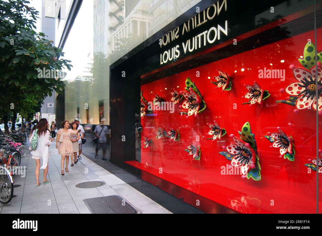 Louis Vuitton and Matsuya Ginza stores in Ginza district in Tokyo, News  Photo - Getty Images