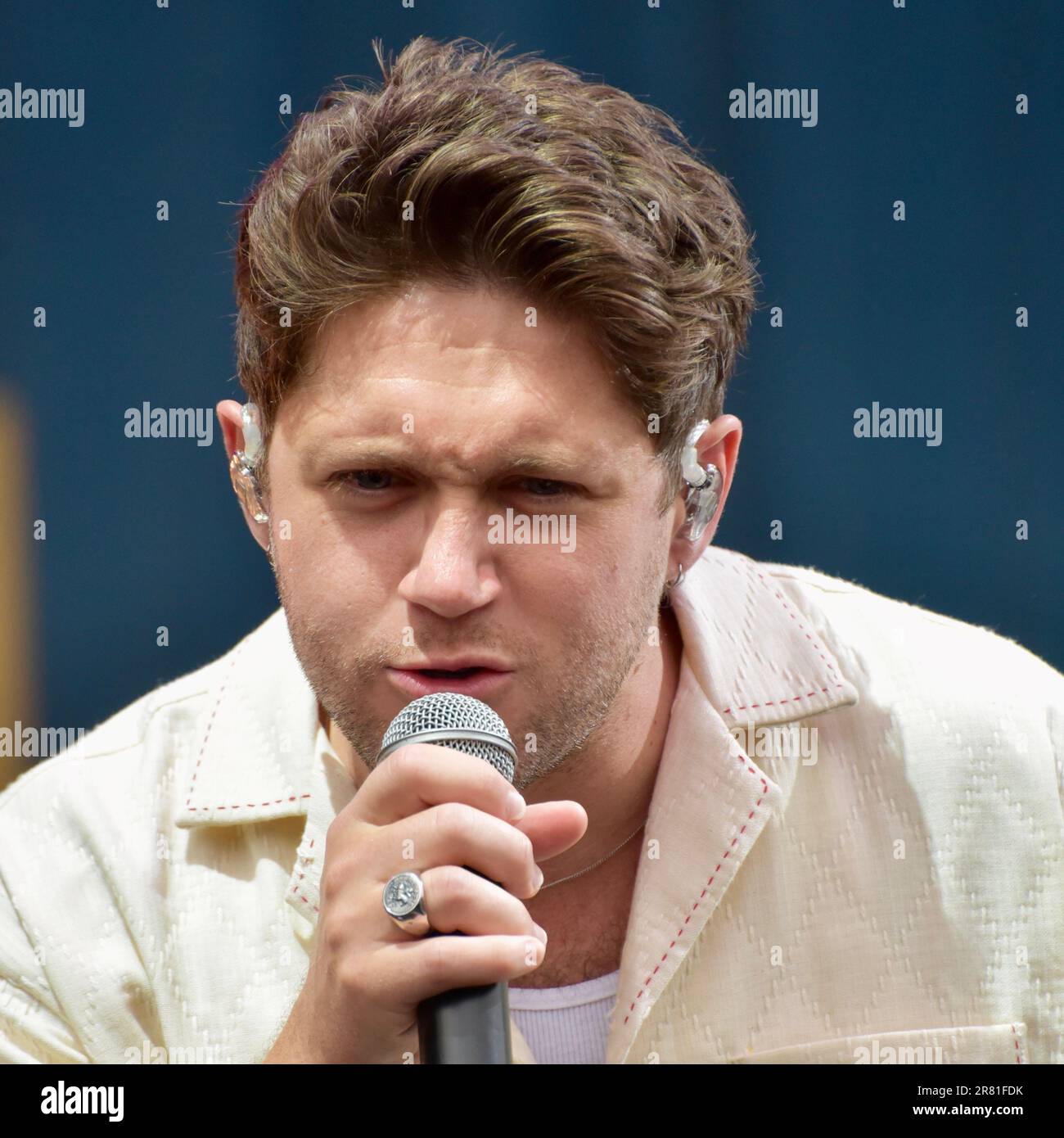 Niall Horan. One Direction. Isle of Wight festival. Sunday 18 June 2023 Stock Photo