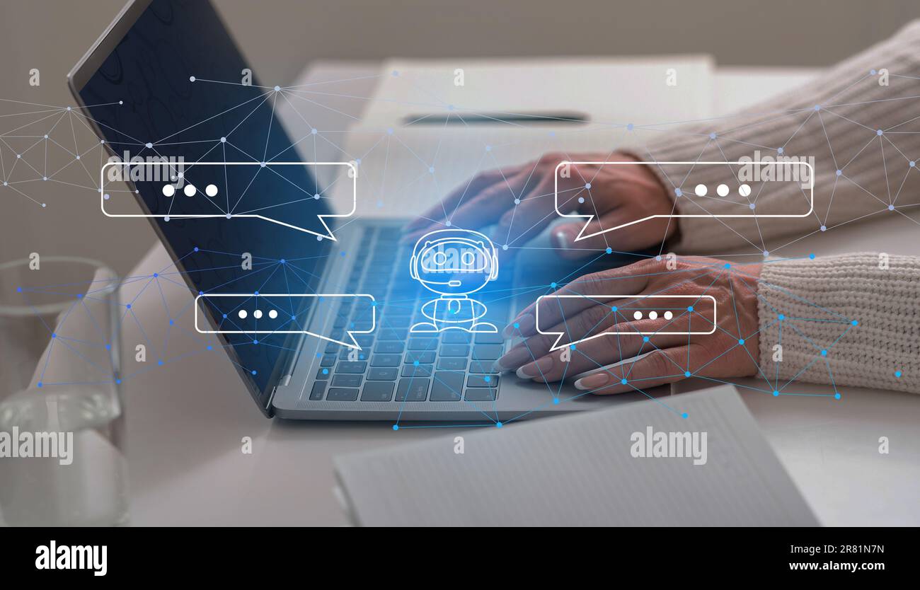 Tech typing hands hi-res stock photography and images - Alamy