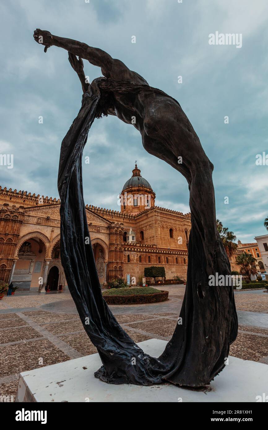The Cathedral of Palermo is an iconic architectural landmark in Sicily