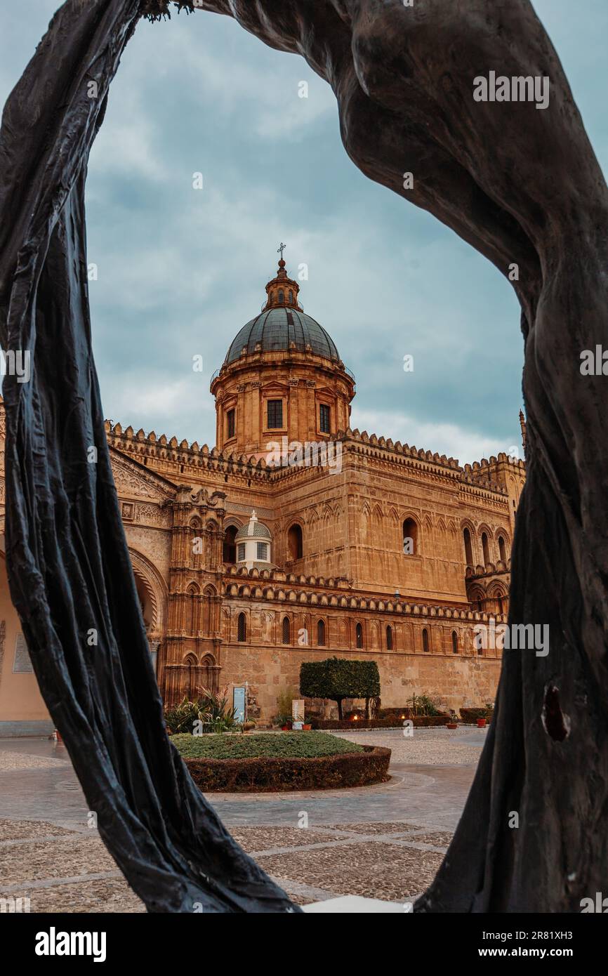 The Cathedral of Palermo is an iconic architectural landmark in Sicily