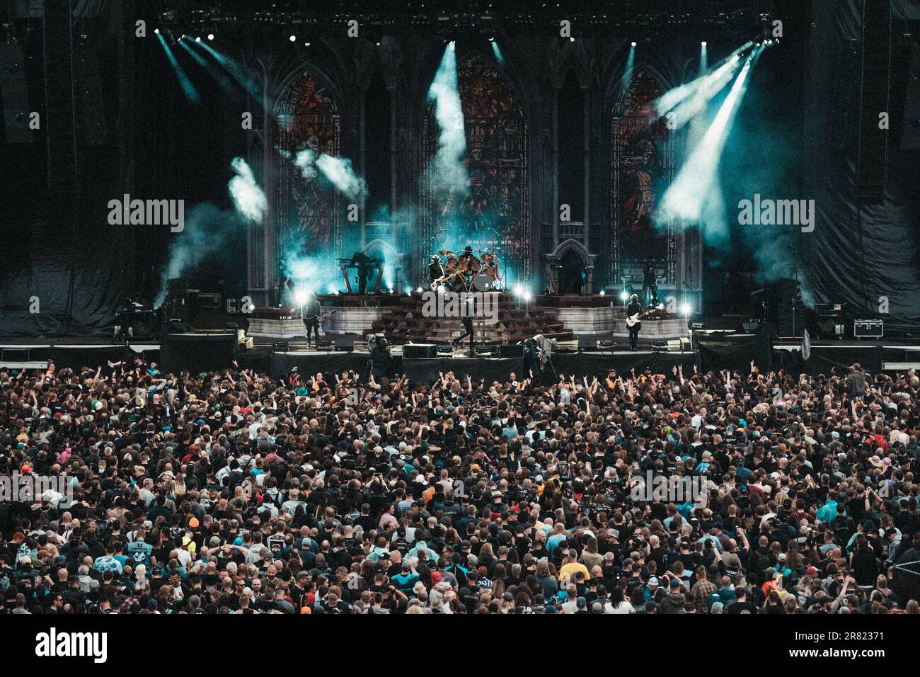Copenhagen, Denmark. 17th, June 2023. The Swedish rock band Ghost