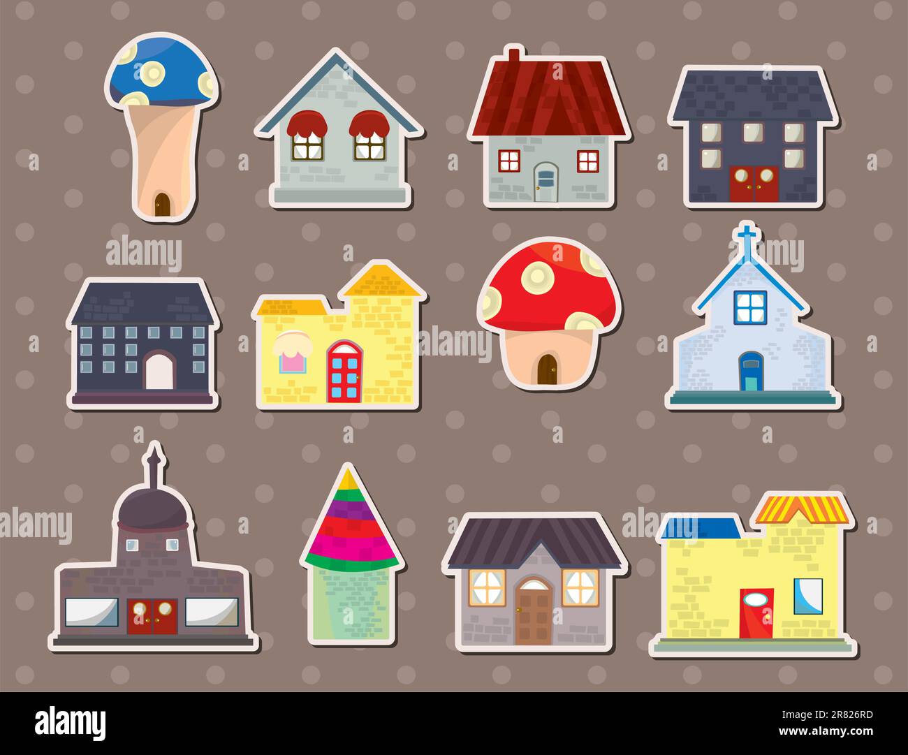 Cottage decorating Stock Vector Images - Alamy