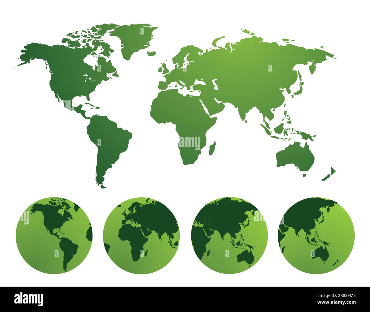 Future of technology map Stock Vector Images - Alamy