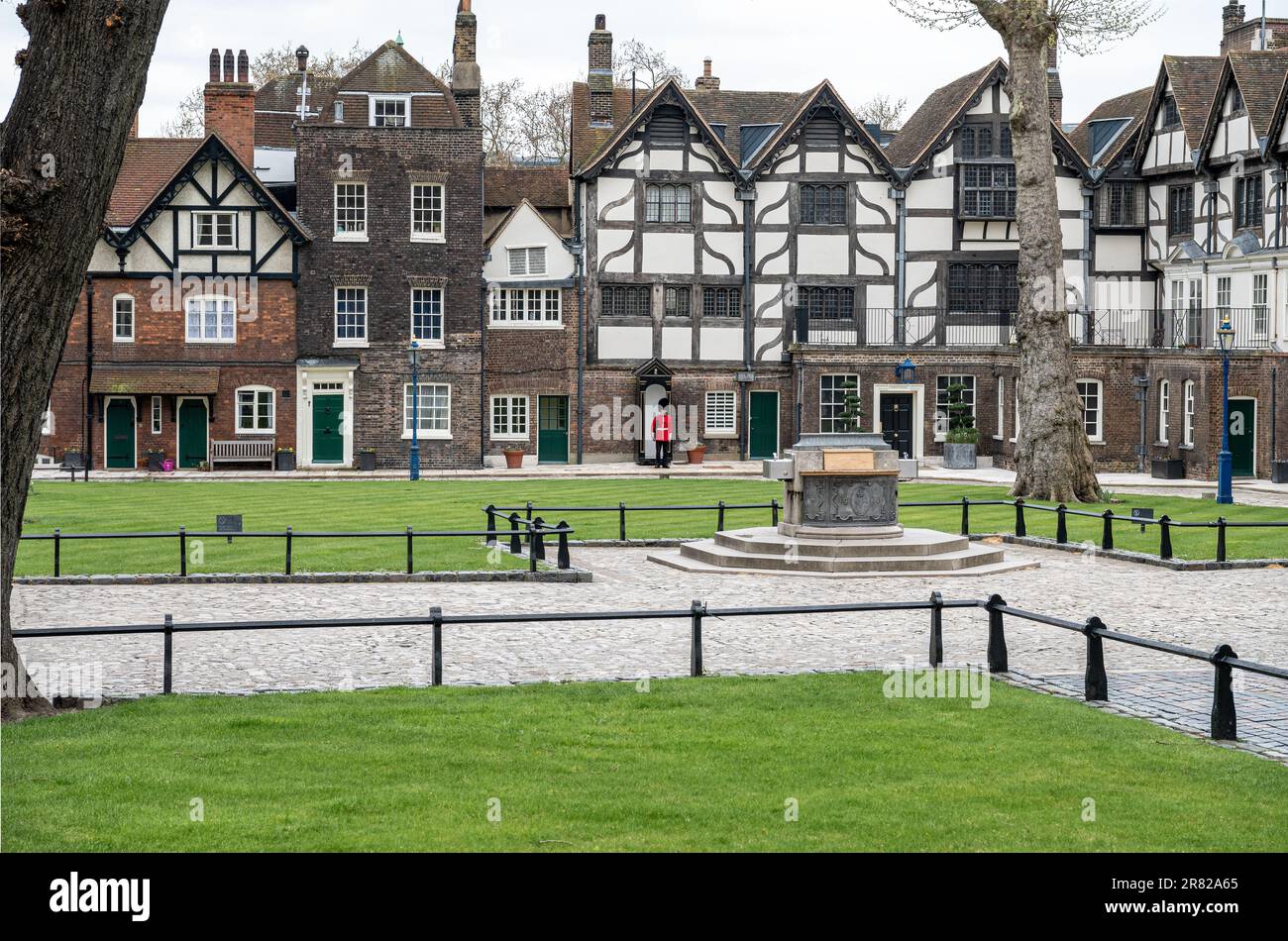 The Queens House on the south side of the Court yard in the Tower of