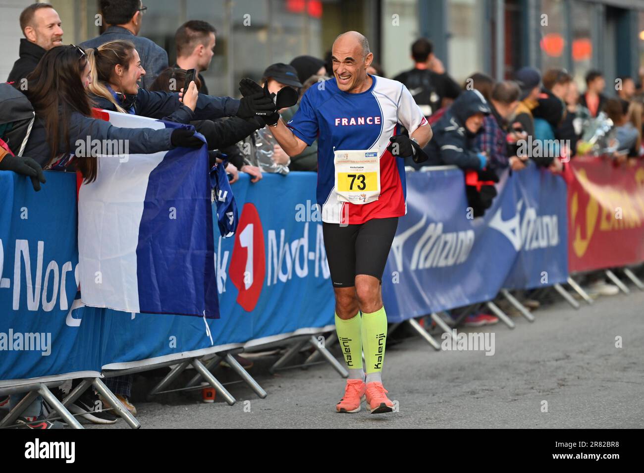 Tromsø Midnight Sun Marathon 2023: fly over the race path! 